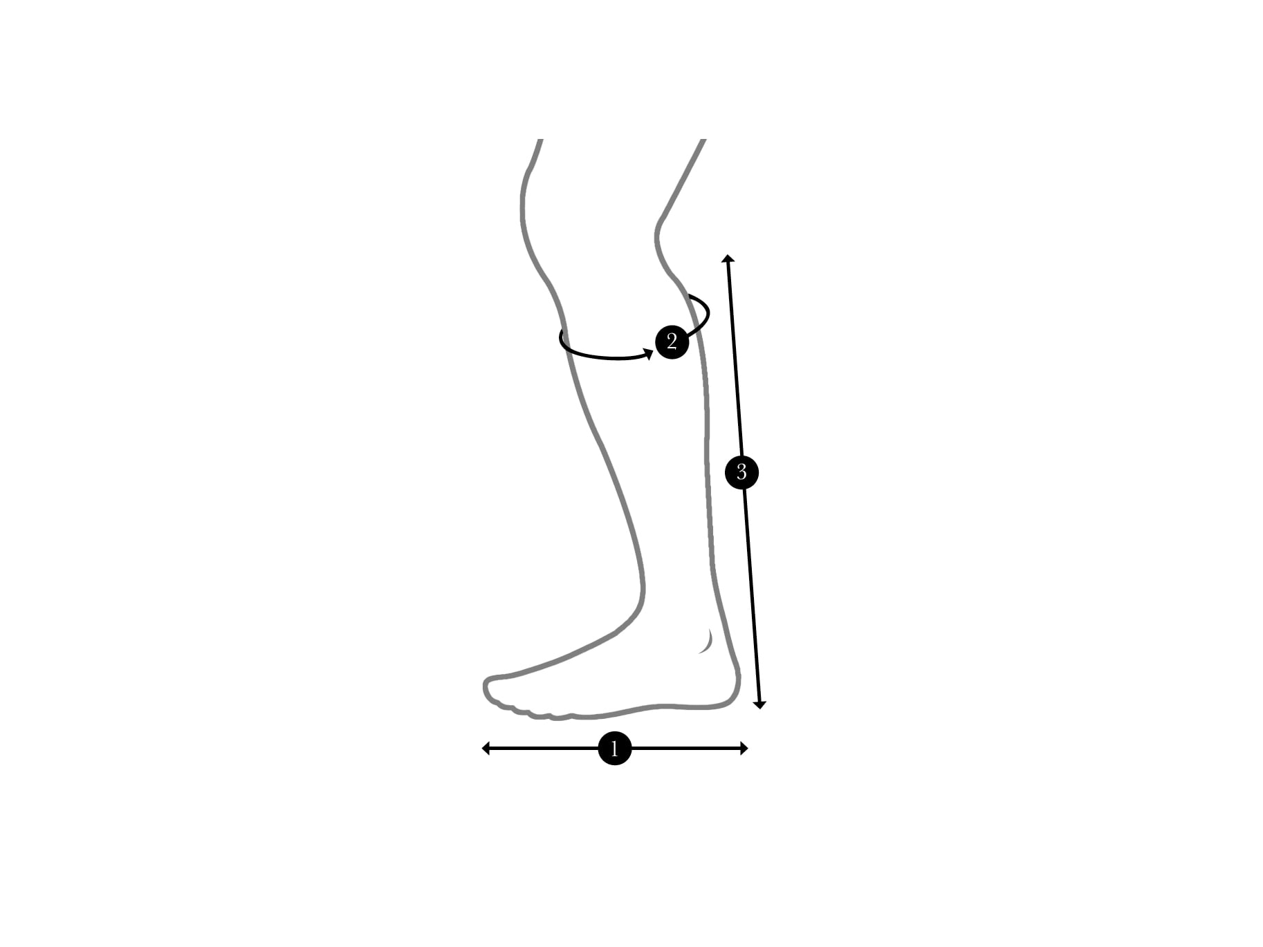 LeMieux Field Riding Boot size chart diagram