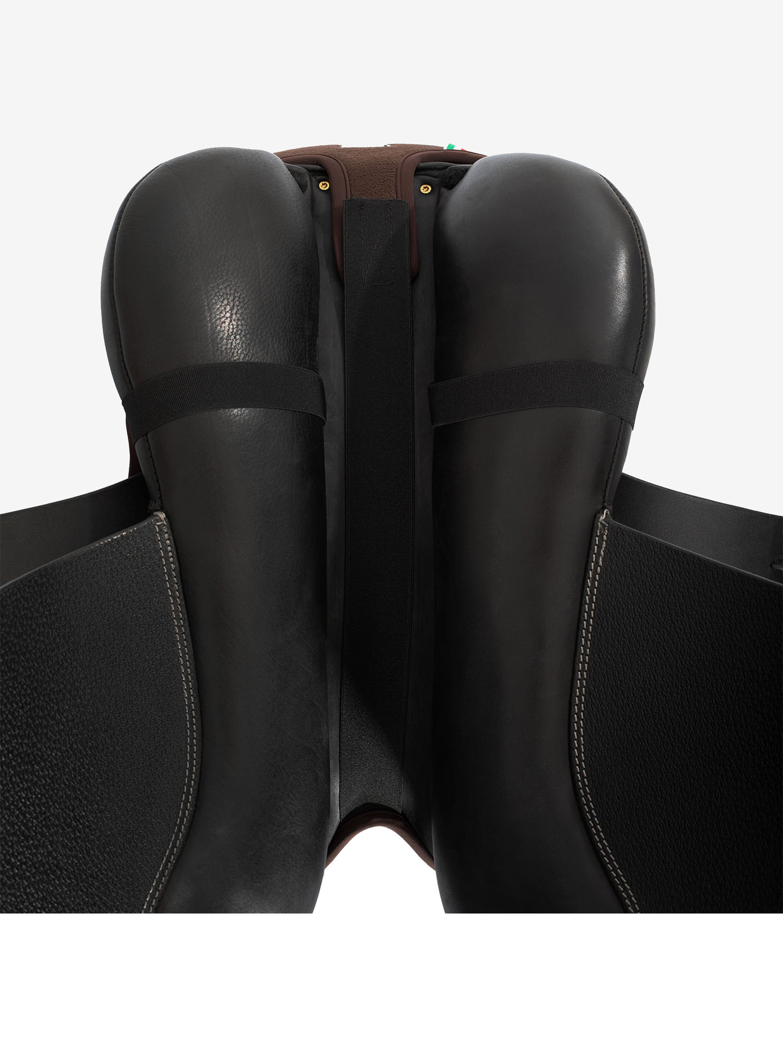 ACAVALLO Western-afdekking (Ortho-Cocyx Western) van gel met Dri-Lex (bruin ACAVALLO Western-afdekking (Ortho-Cocyx Western) van gel met Dri-Lex (bruin