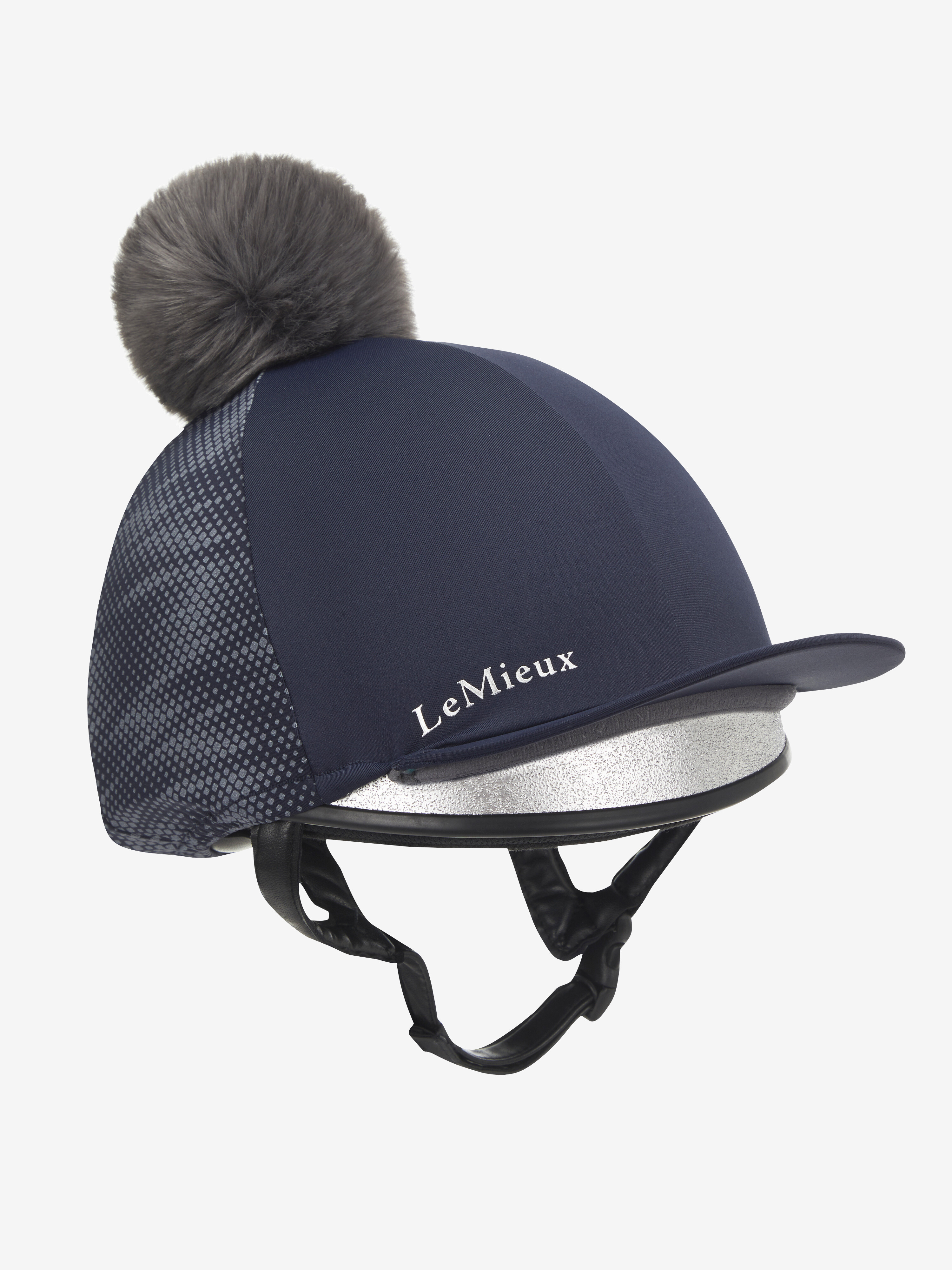 Toque pour casque équitation classique à pompon amovible LeMieux LEMIEUX | Decathlon