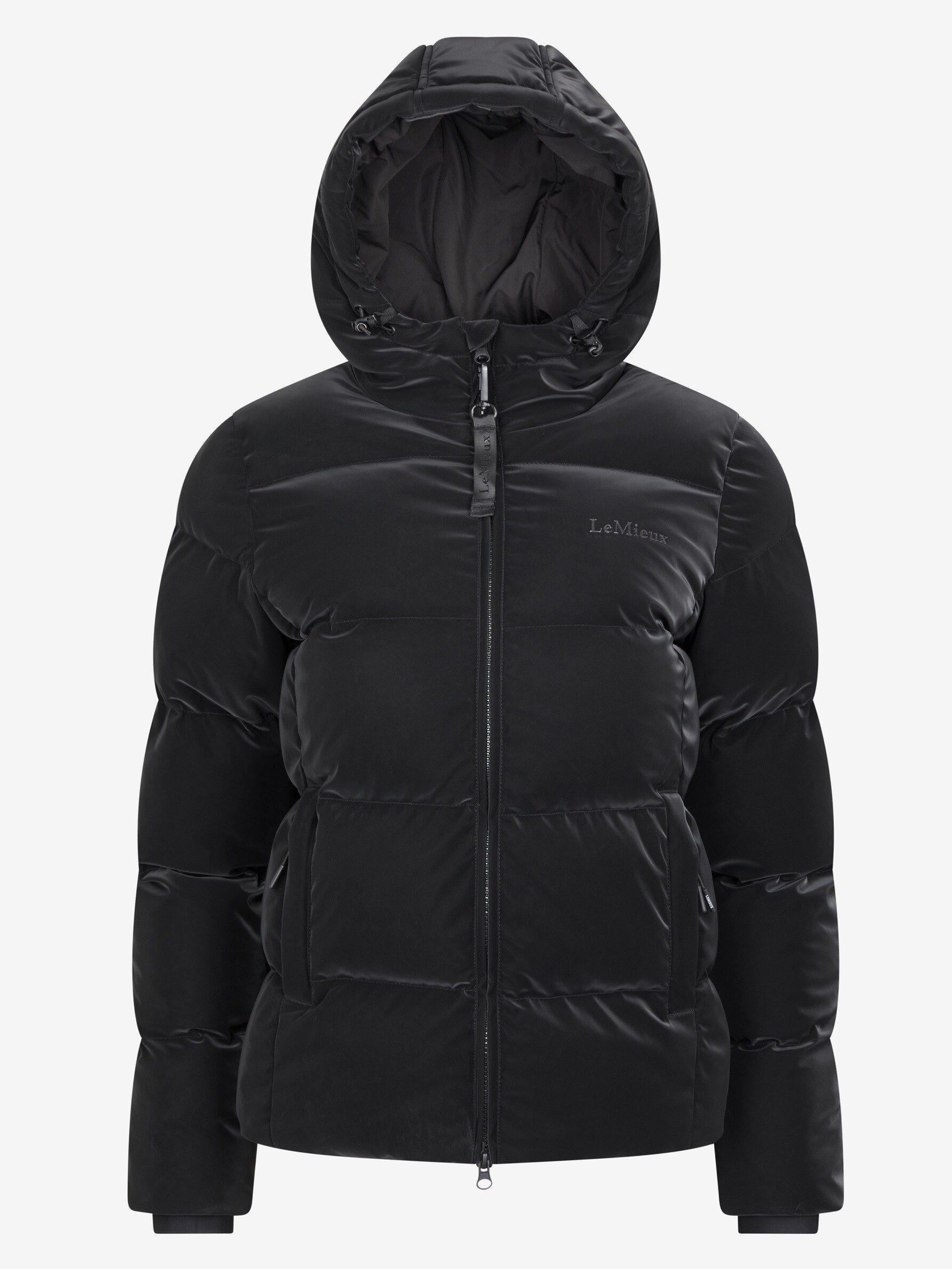 Lena Puffer Jacket Black New