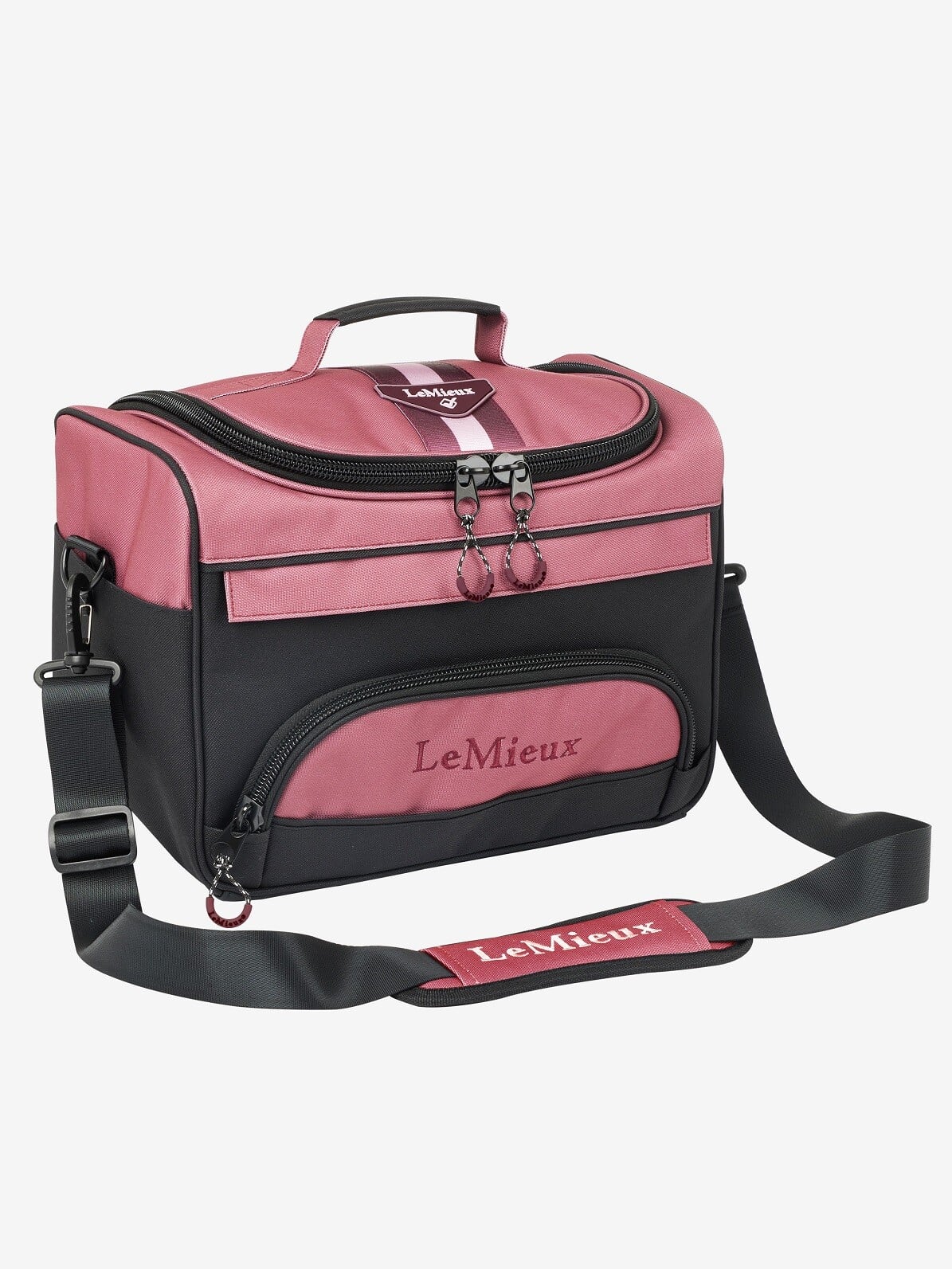 LeMieux Pro Grooming Kit Bag - Durable Organizer For Horse Grooming Tools (Black Or Navy Blue)