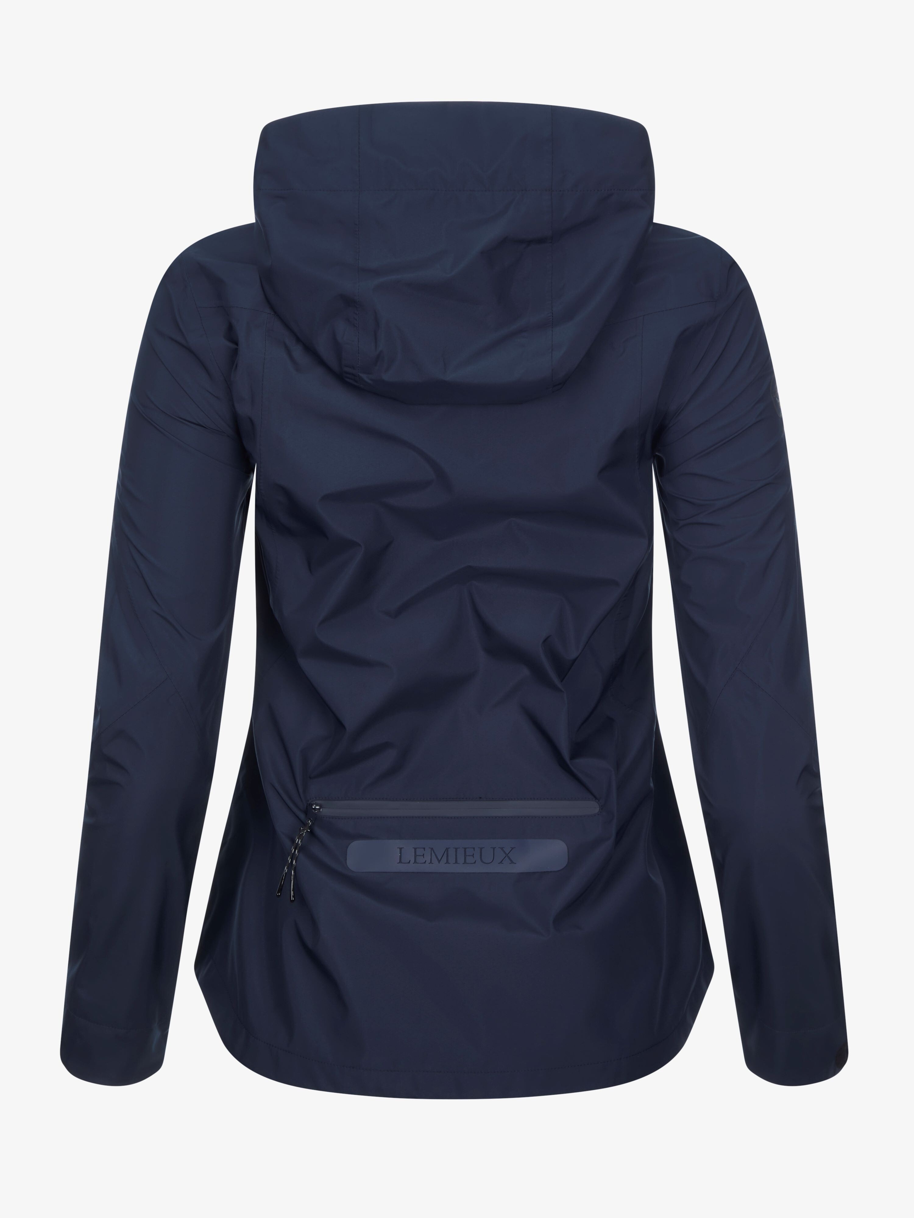 Isla Short Waterproof Jacket Navy Clothing