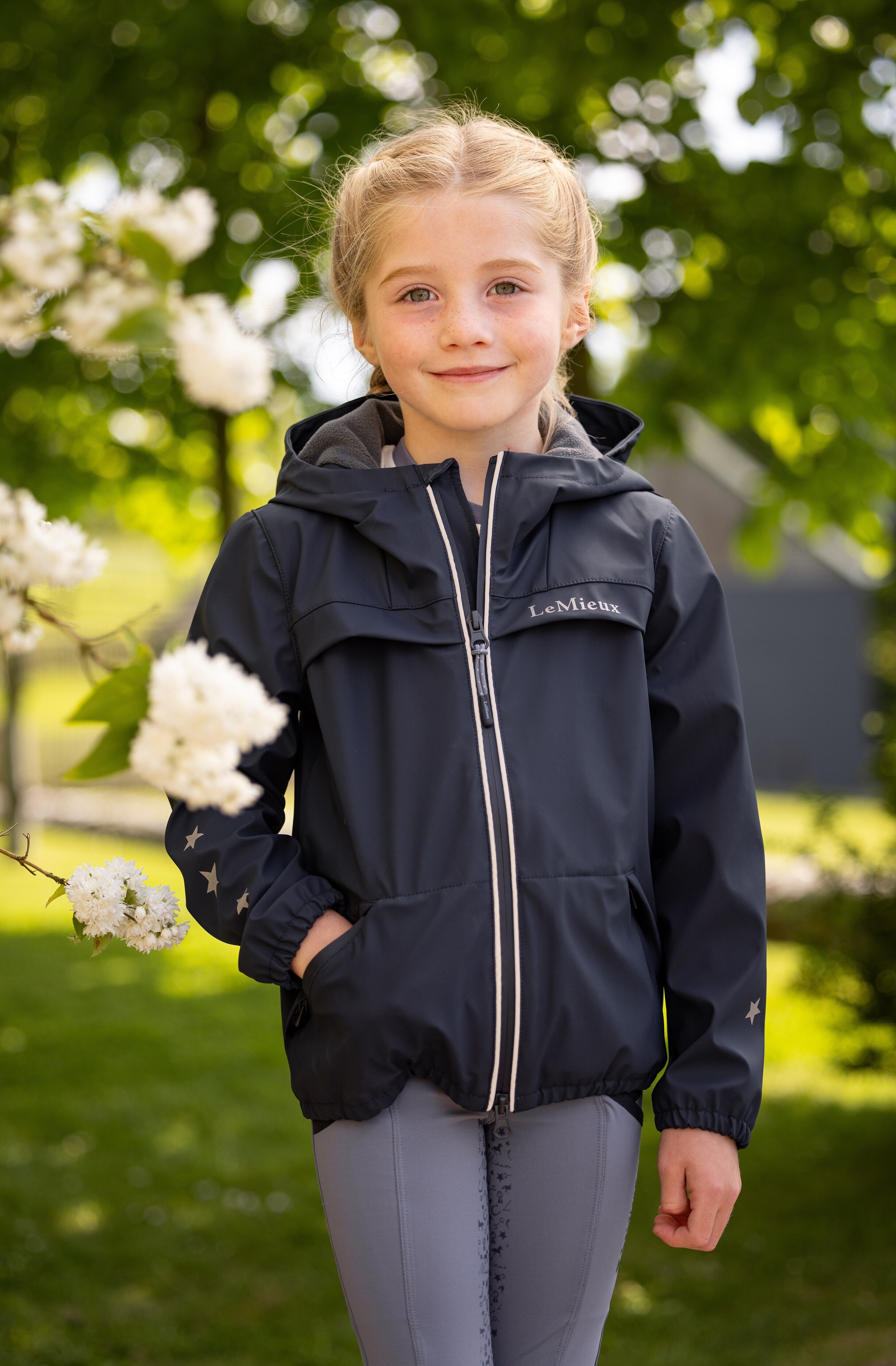 Mini Milo Waterproof Jacket Navy Collections