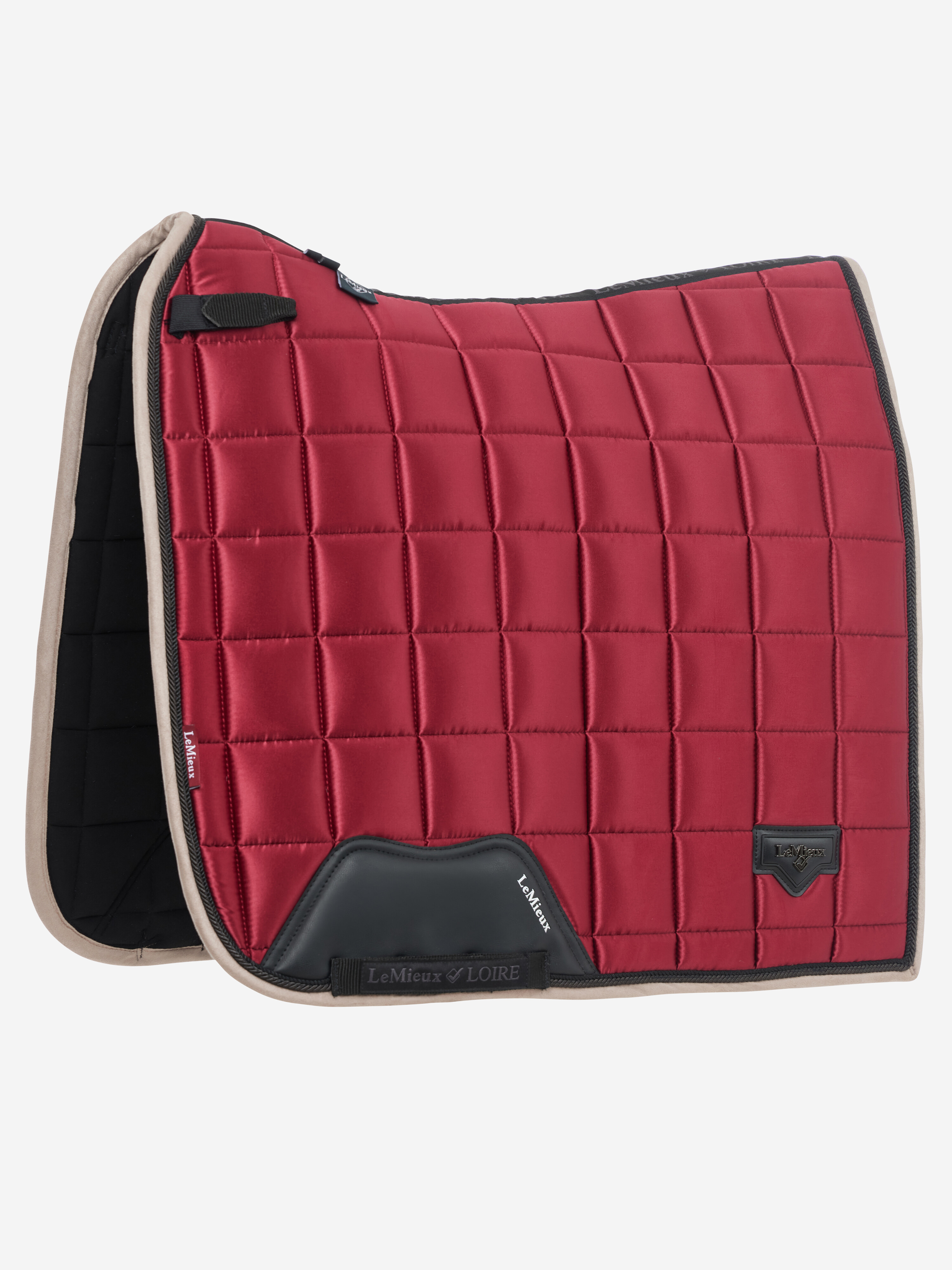 Grand Tapis De Dressage Carré LeMieux, Couleur Sauge Classique, Modèle Loire