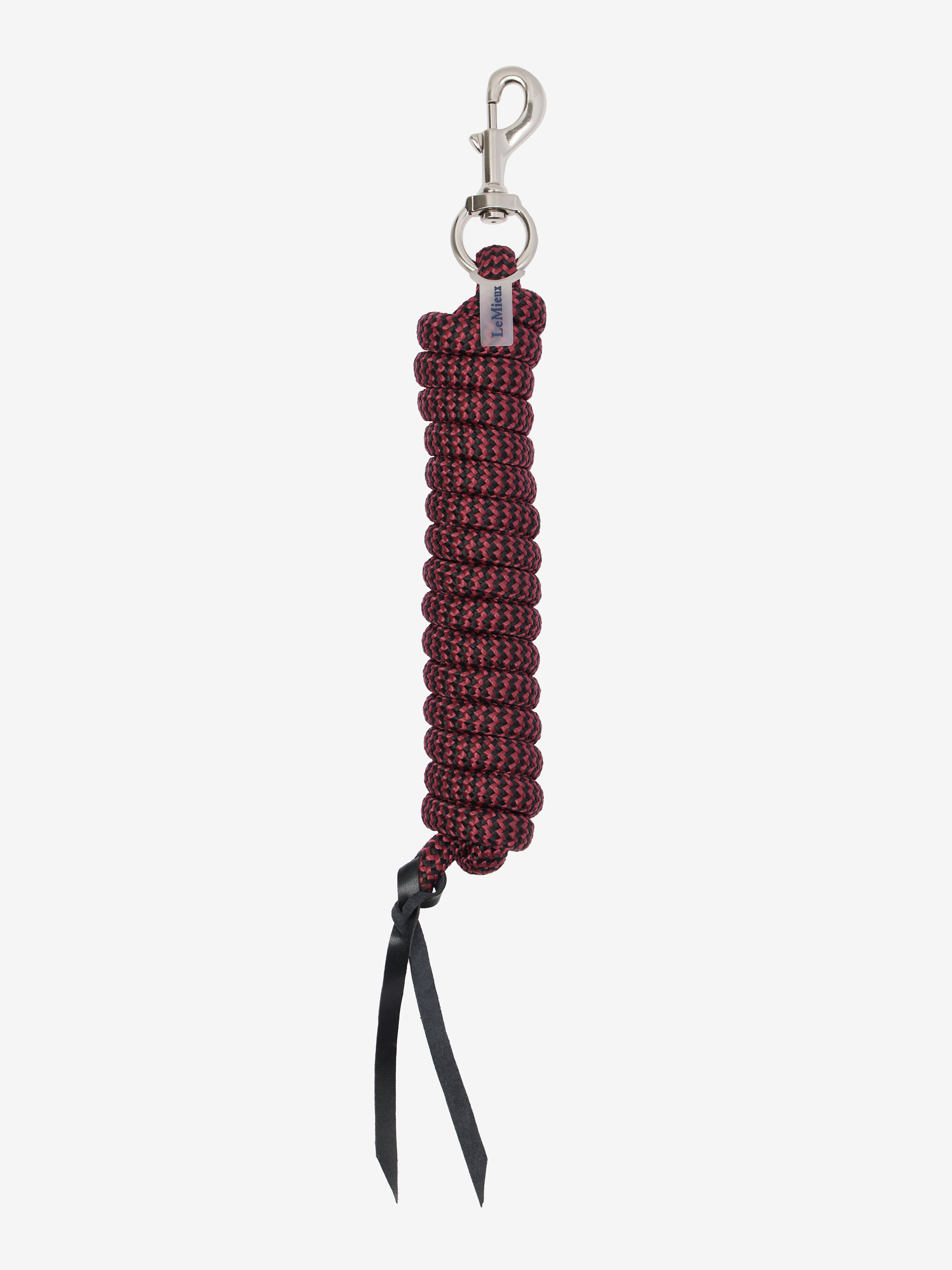 Training Leadrope Black/Red Horse