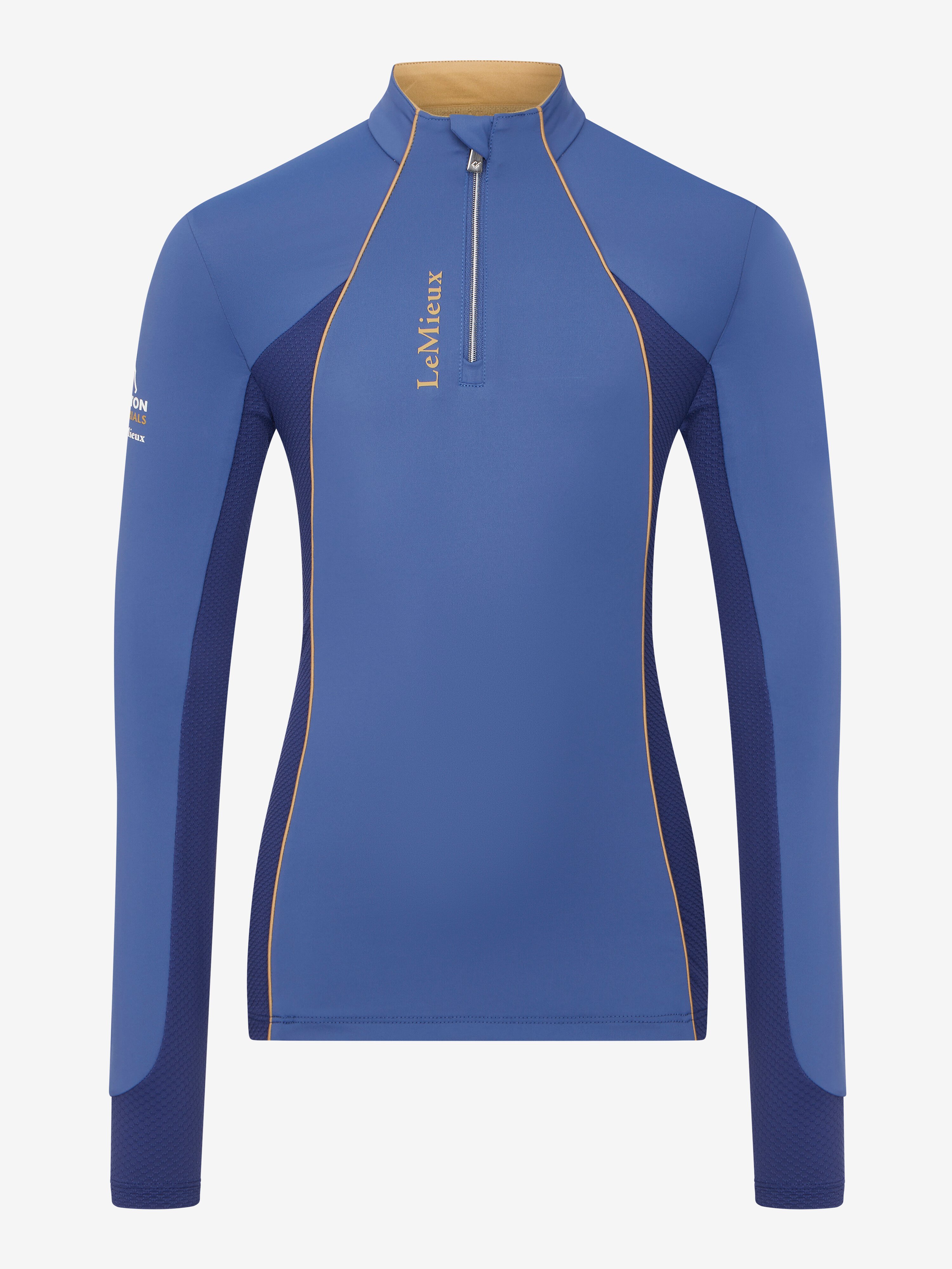 Badminton Young Rider Base Layer Blue Outlet