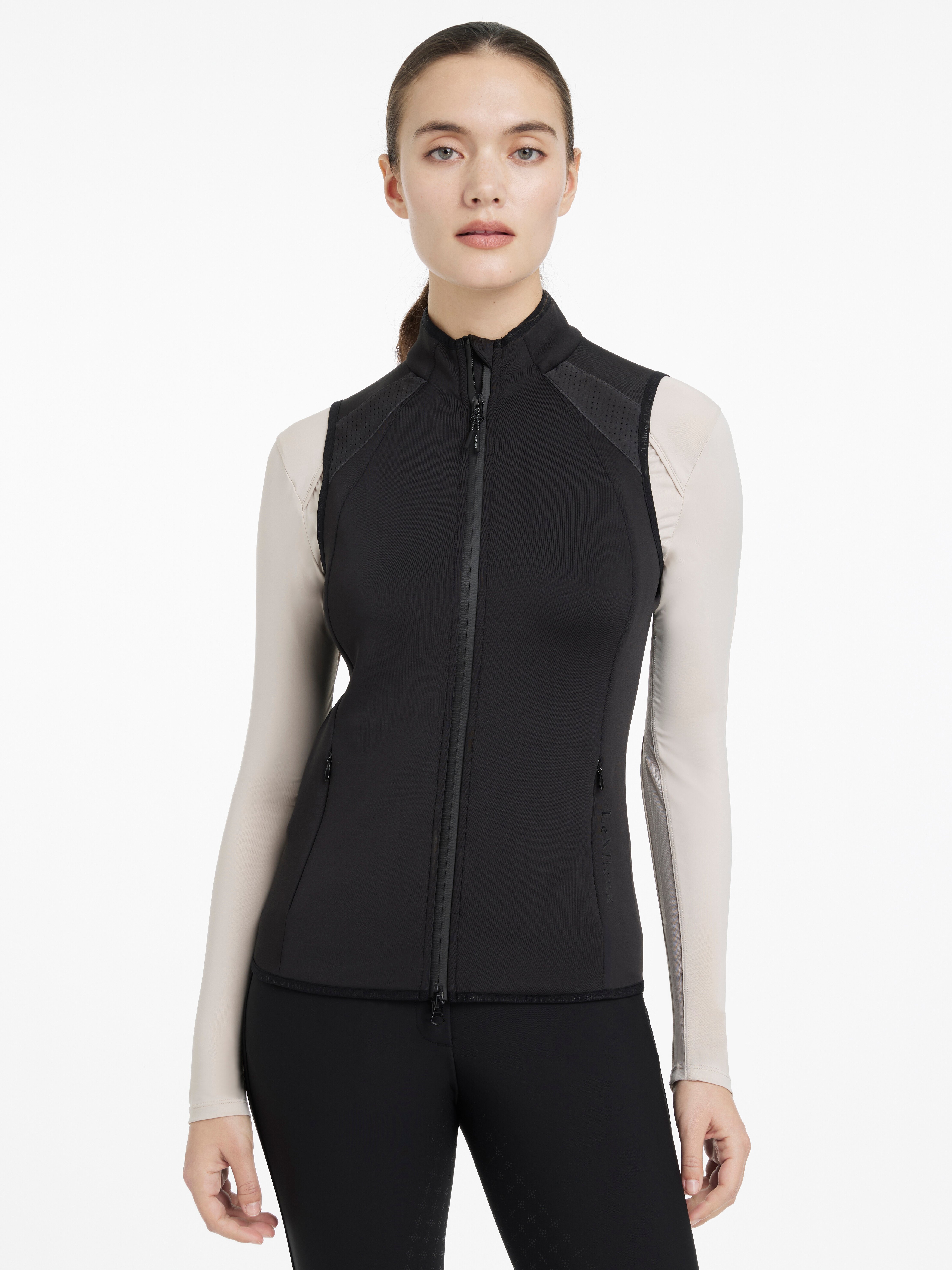 Gayle Gilet Black Clothing