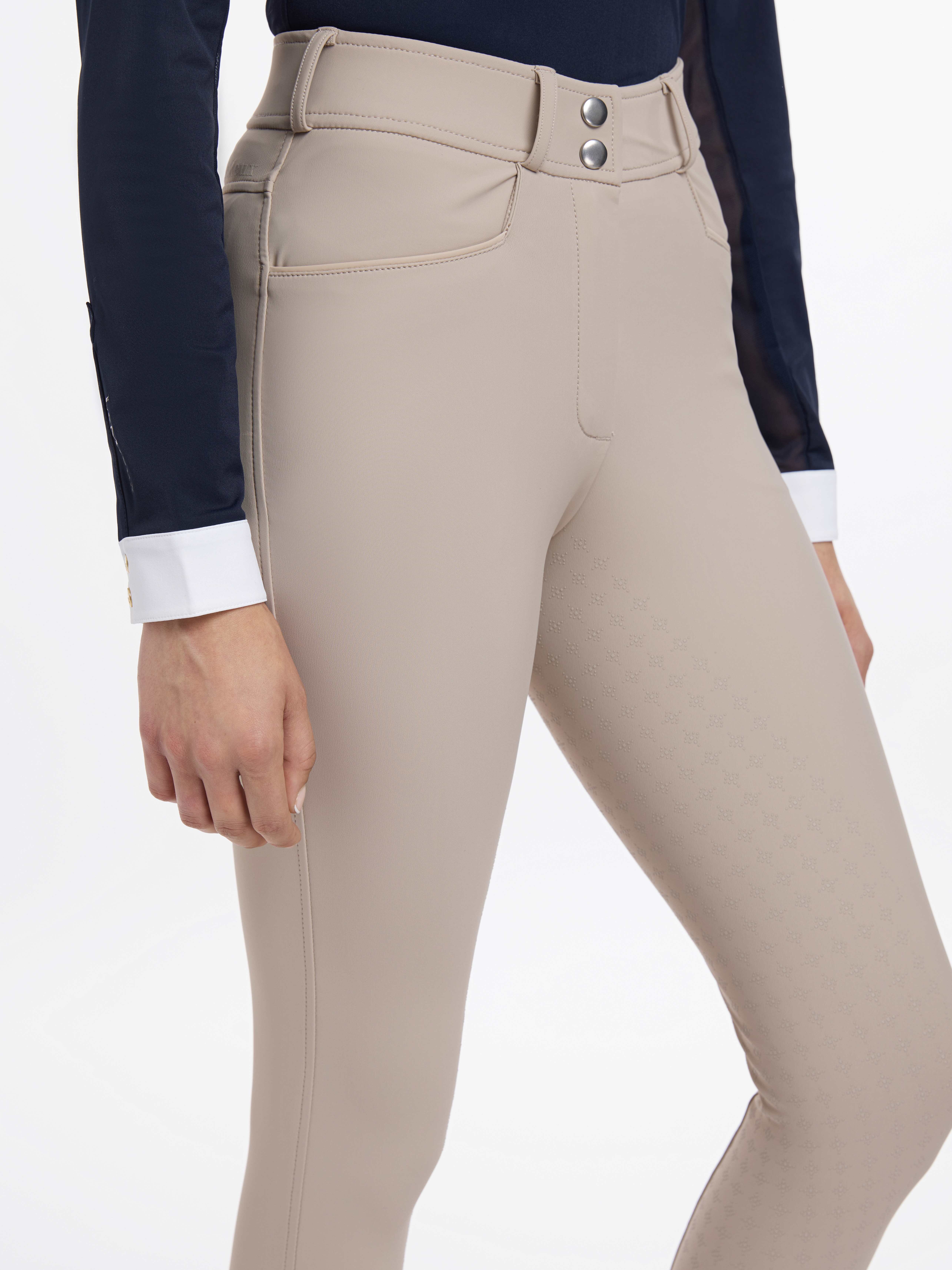 Isabelle Full Seat Breeches Almond Clothing