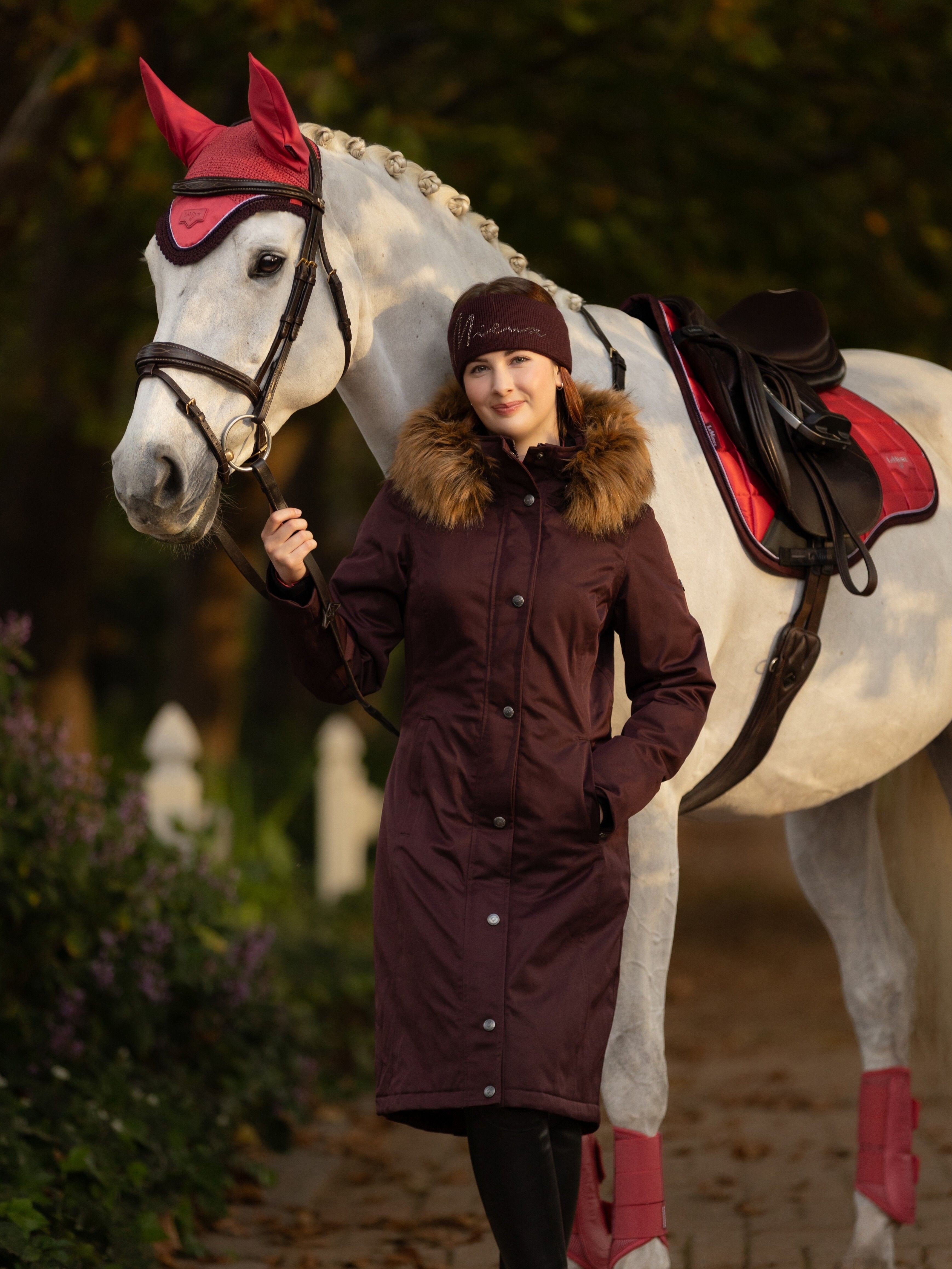 Manteau d'équitation imperméable Anya Damson Vêtements