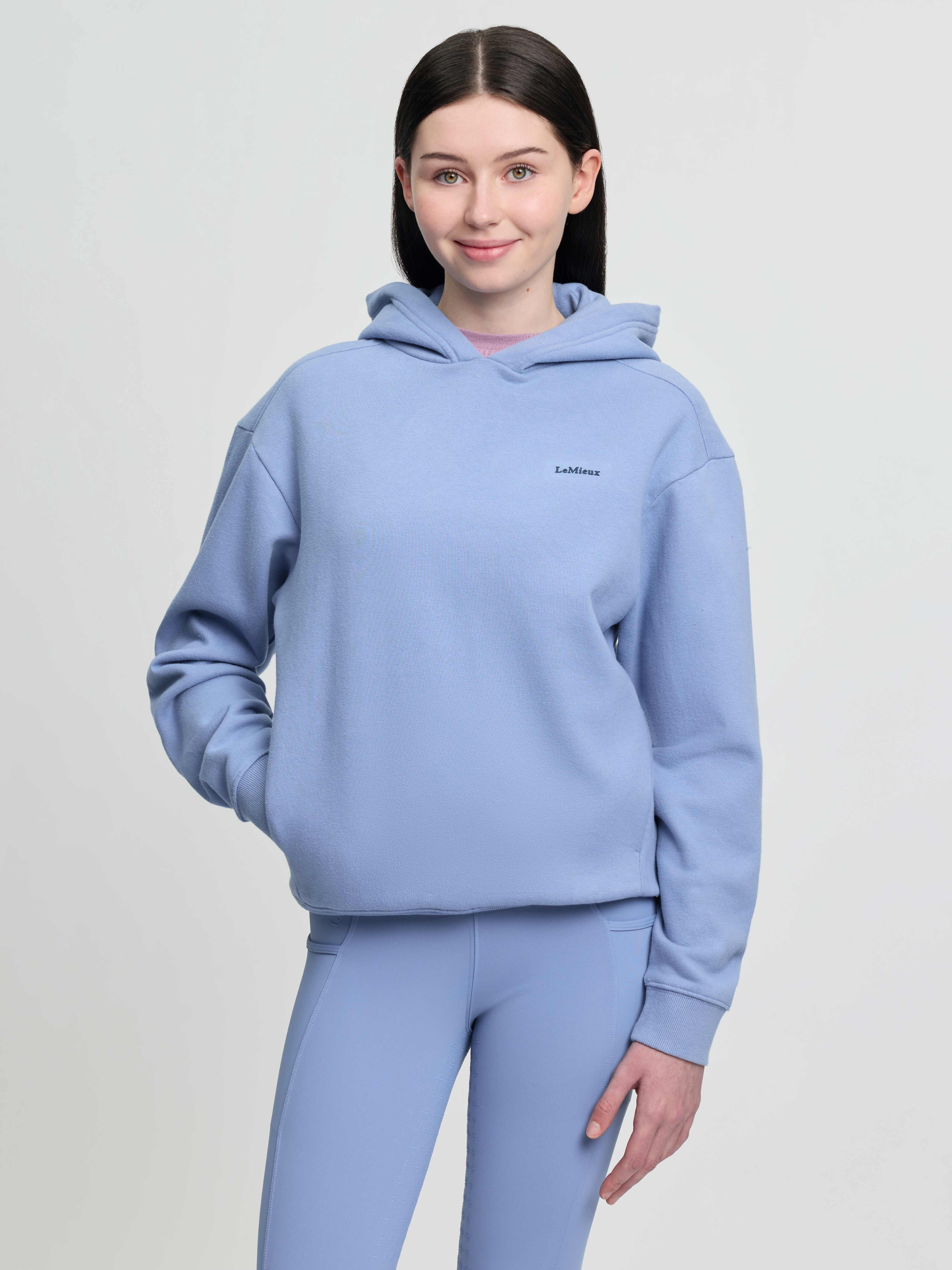 Young Rider Sia Hoodie Powder Blue Clothing