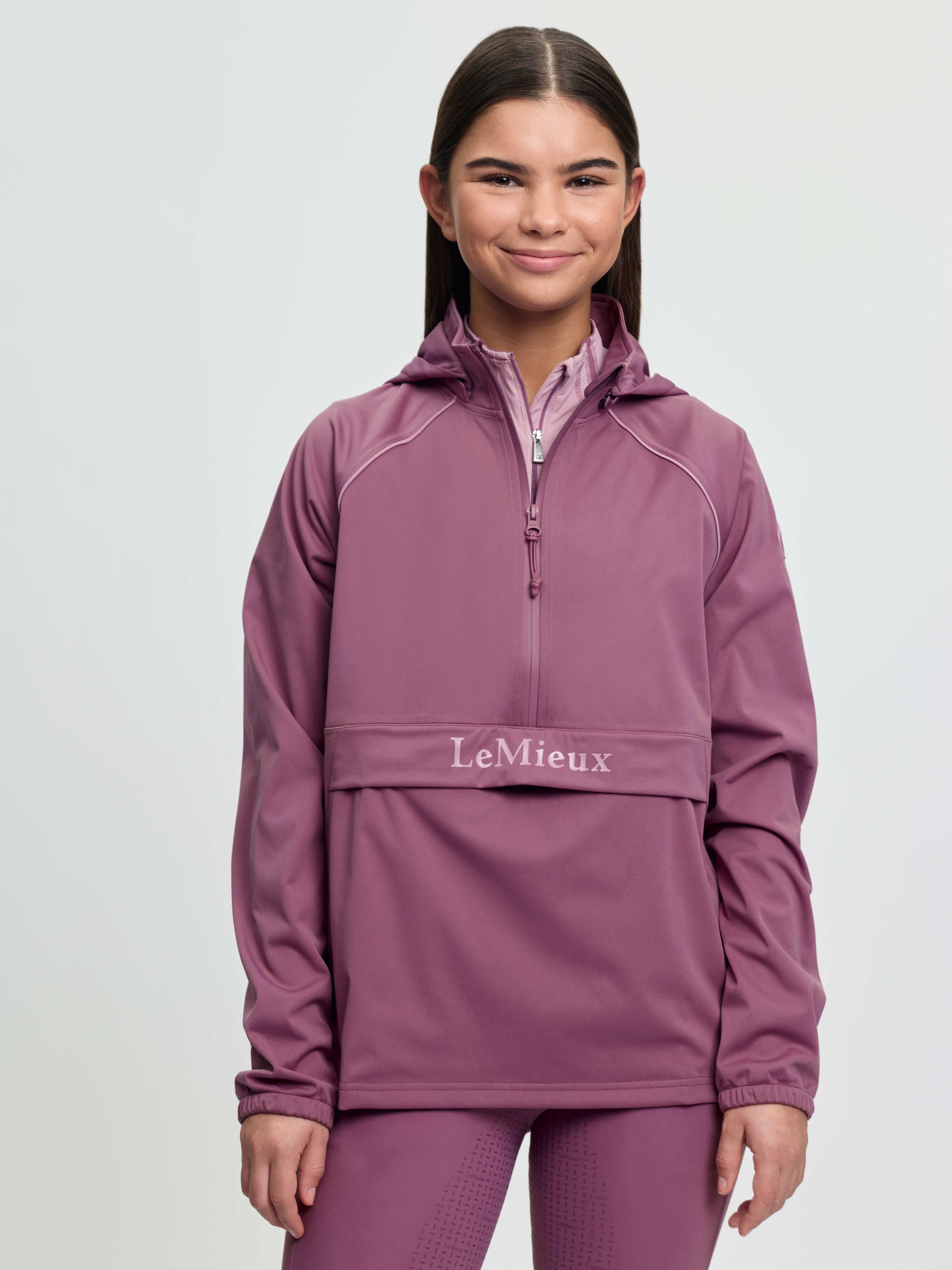Young Rider Paige Quarter Zip Waterproof Jacket Mallow Clothing