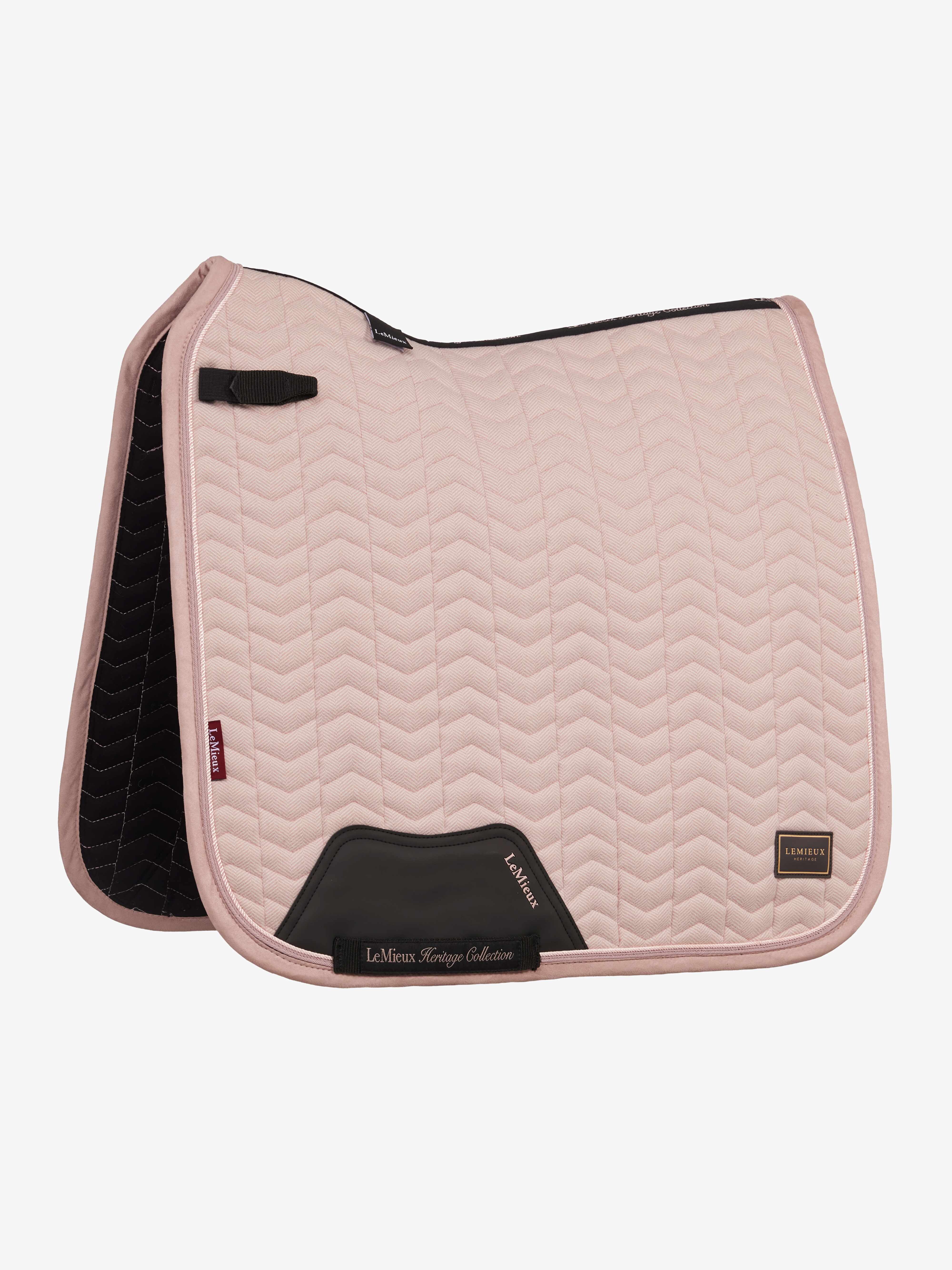 Heritage Herringbone Dressage Square Wild Rose