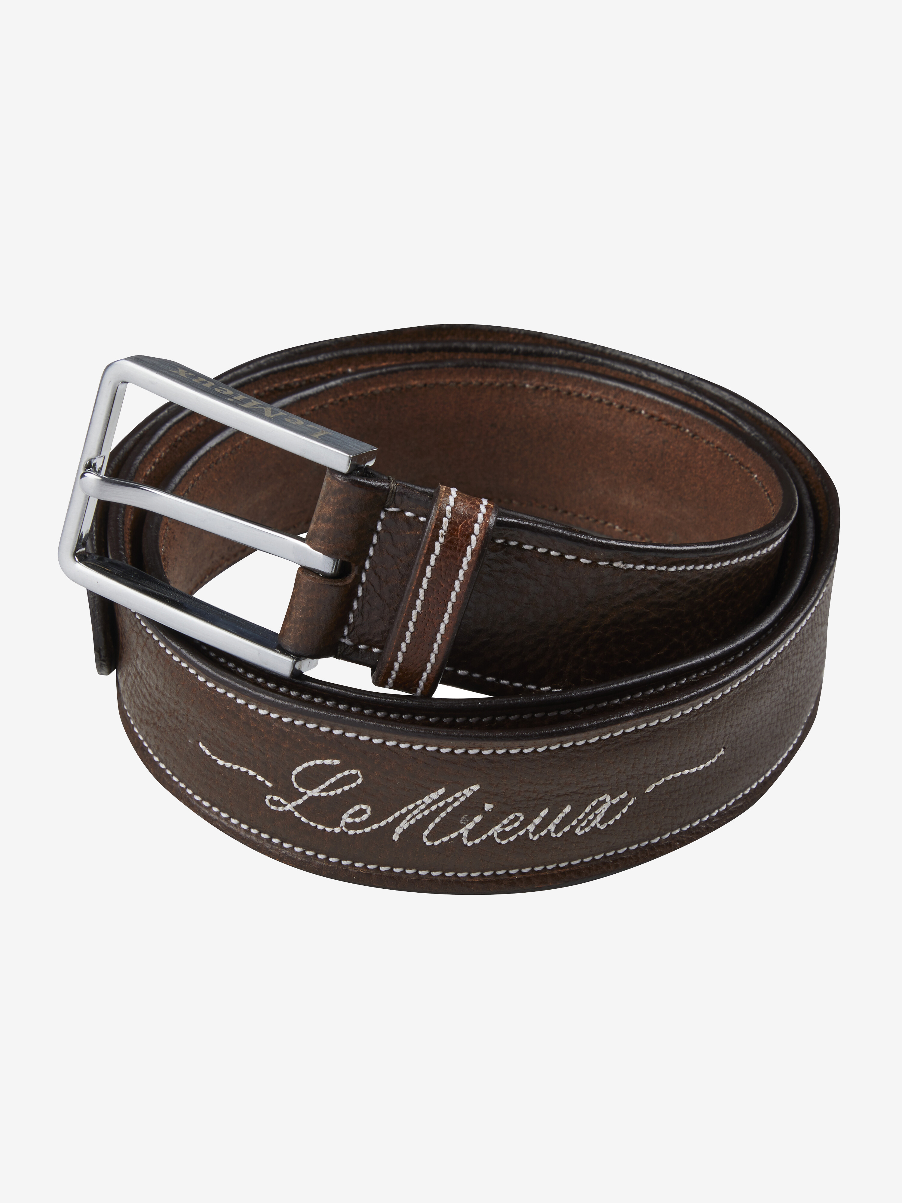 LeMieux Monogram Belt - Brown