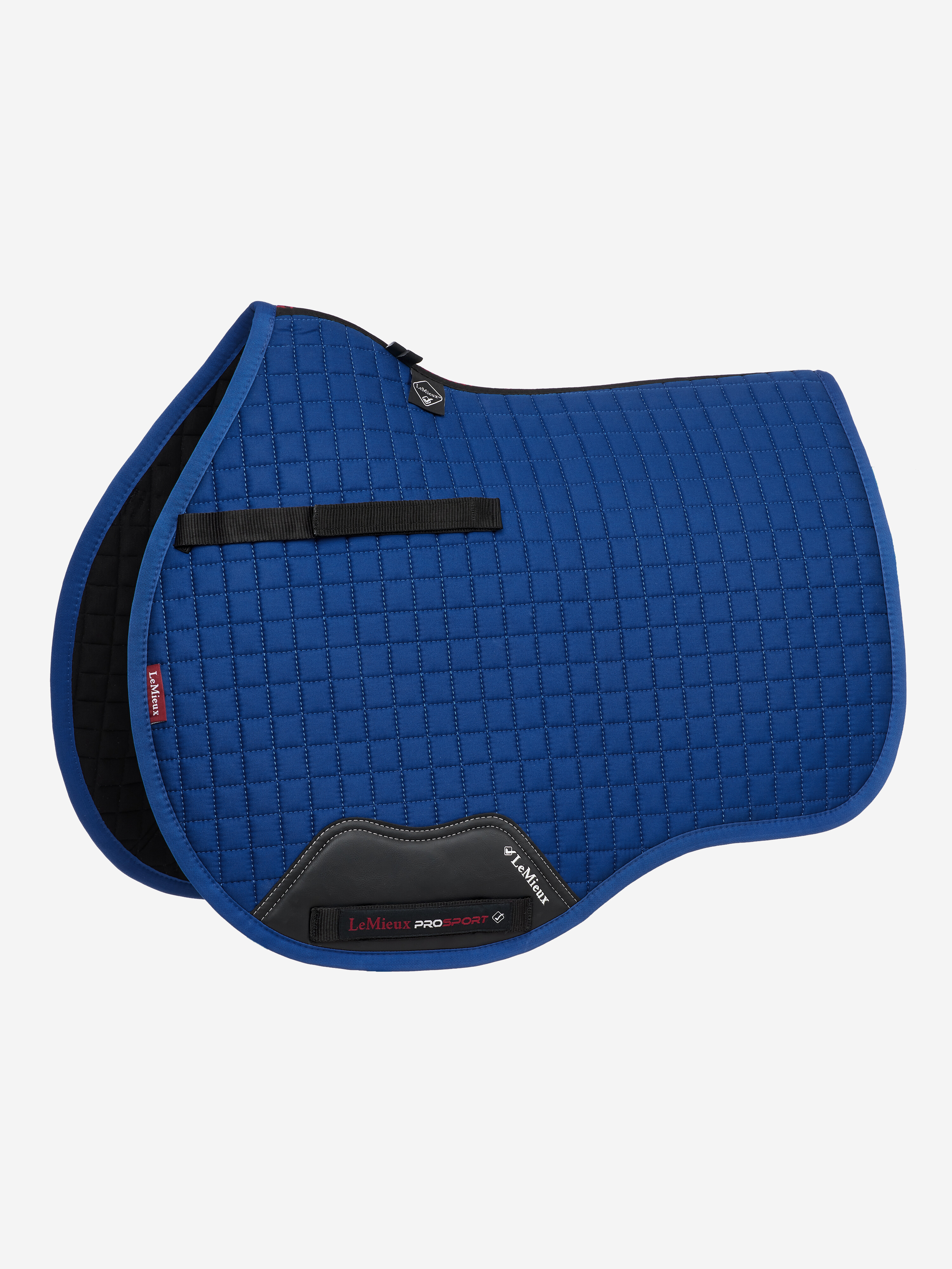 Cotton GP Square Blue Saddle Pads