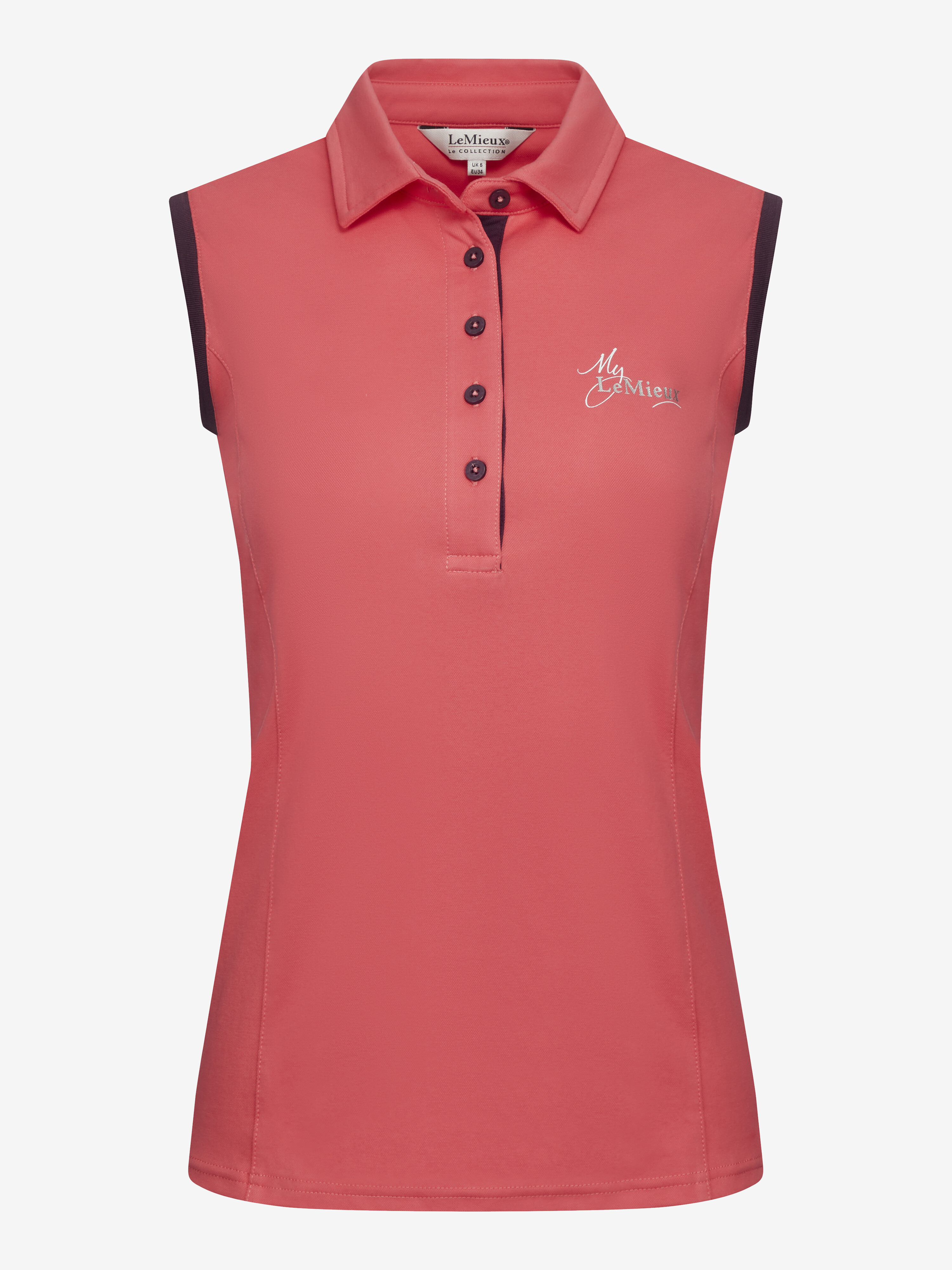 Sleeveless Polo Shirt Papaya Outlet