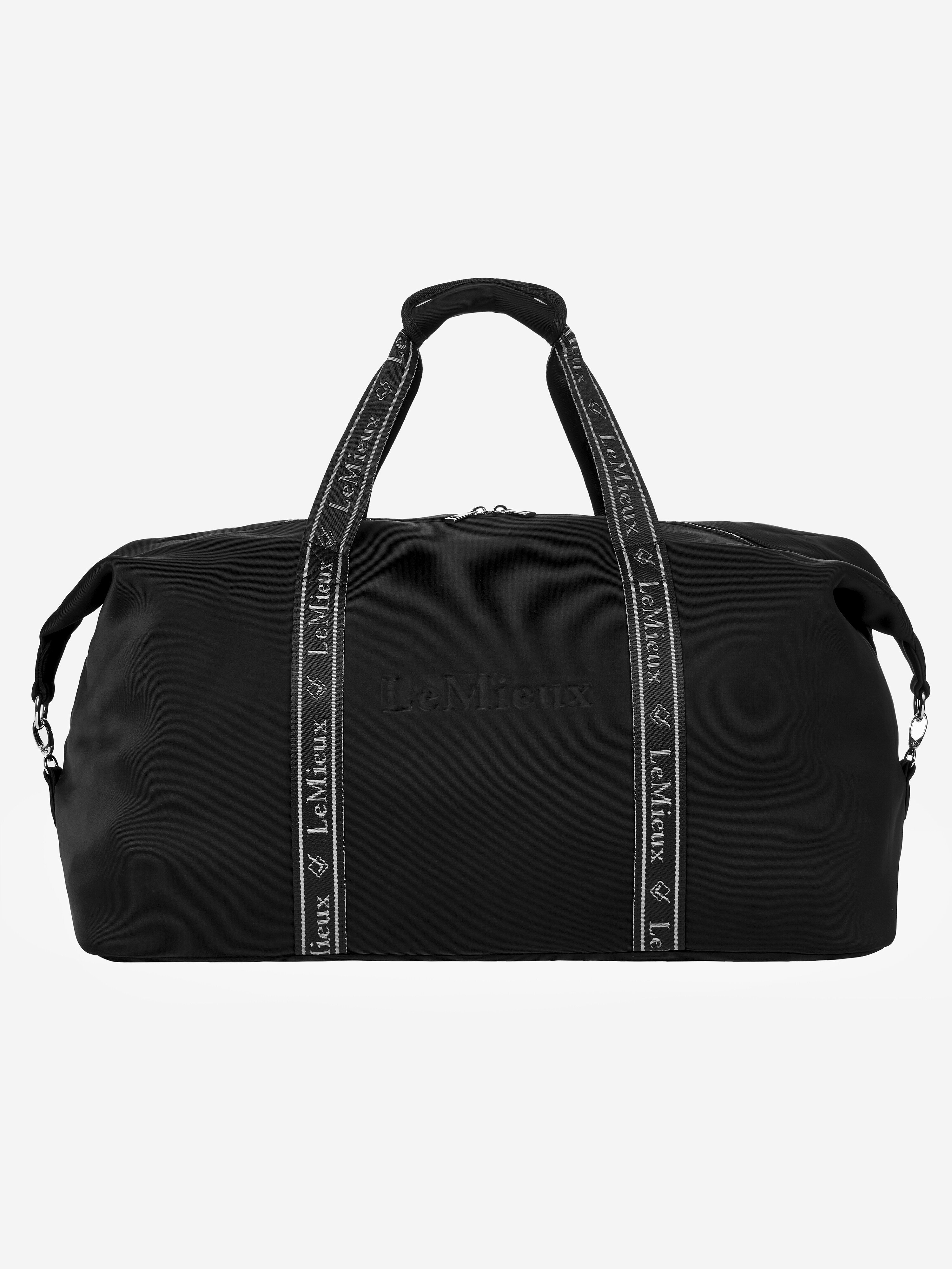 Milan Neoprene Duffle Bag Black New