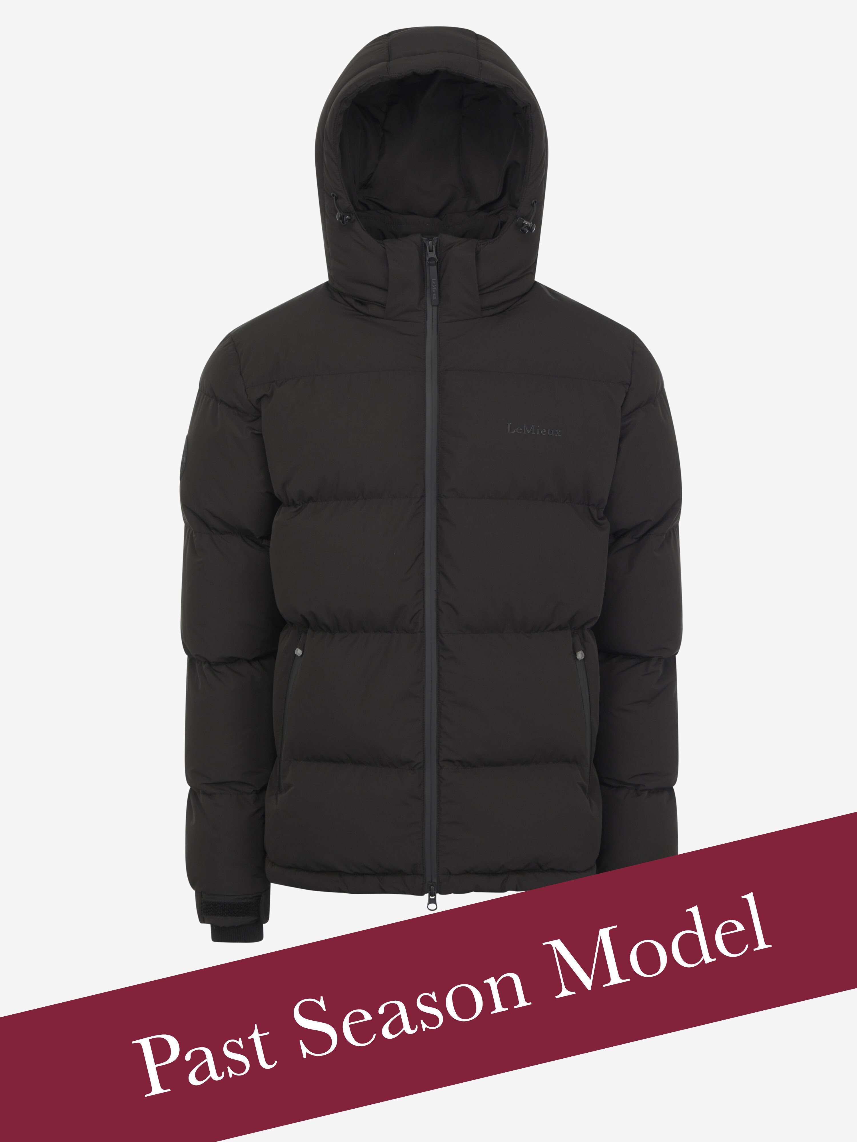 Elite Young Rider Boys Puffer Jacket Black Outlet