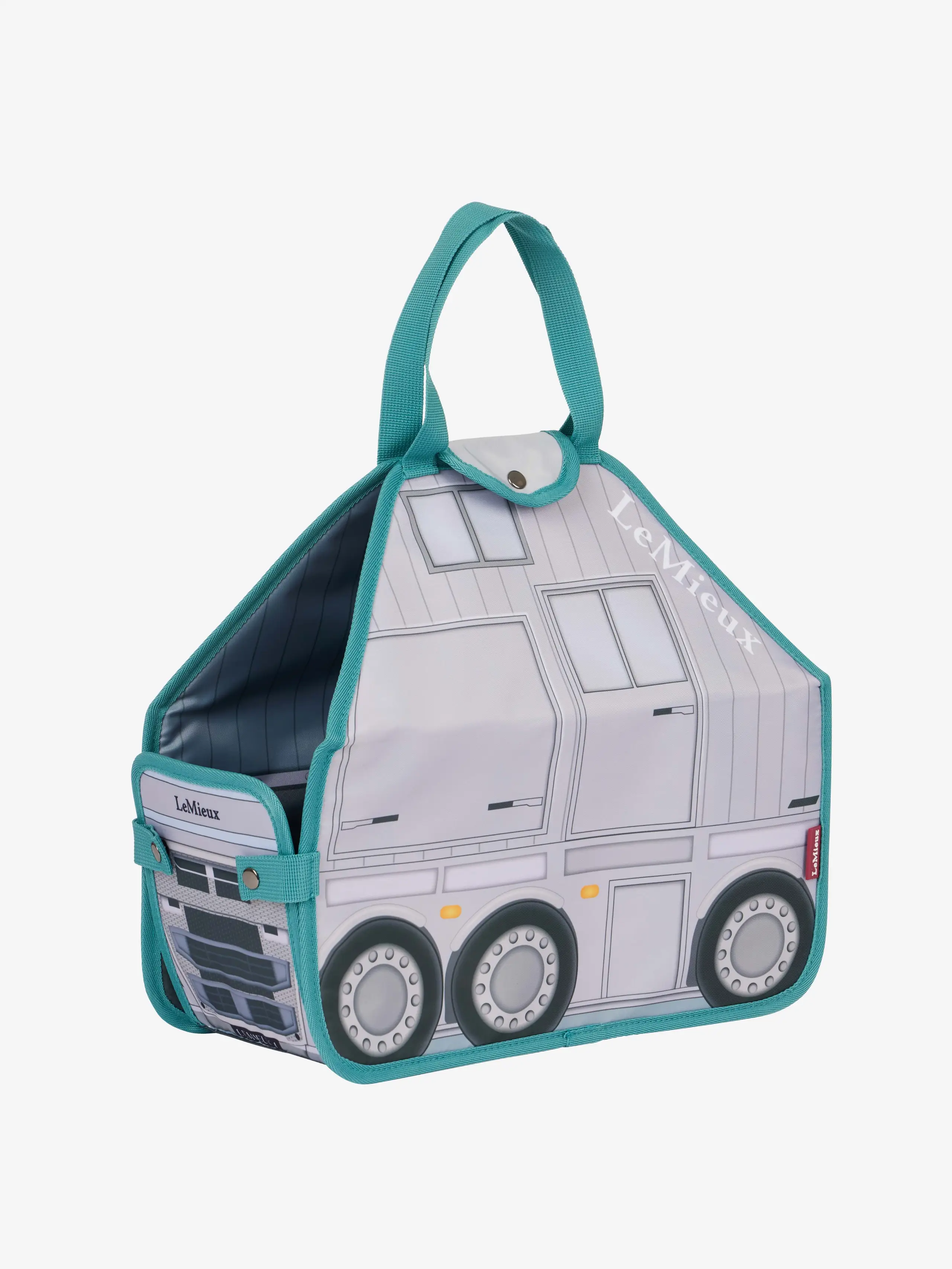 Toy Pony Carry Bag Printed Grey Horse
