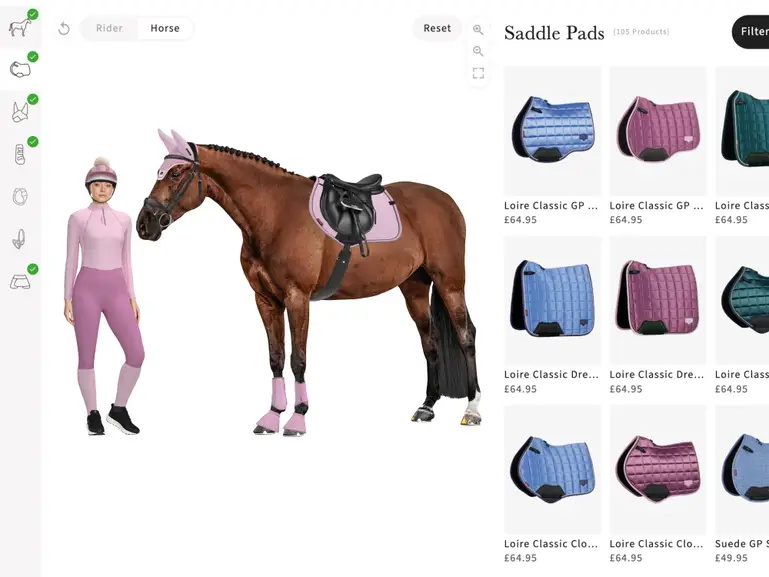LeMieux Visor Tek Fly Mask Long | Sprucewood Tack