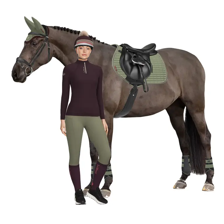 Stokpaardje LeMieux Hobby Horse Flash Bruin-wit - Eppleck