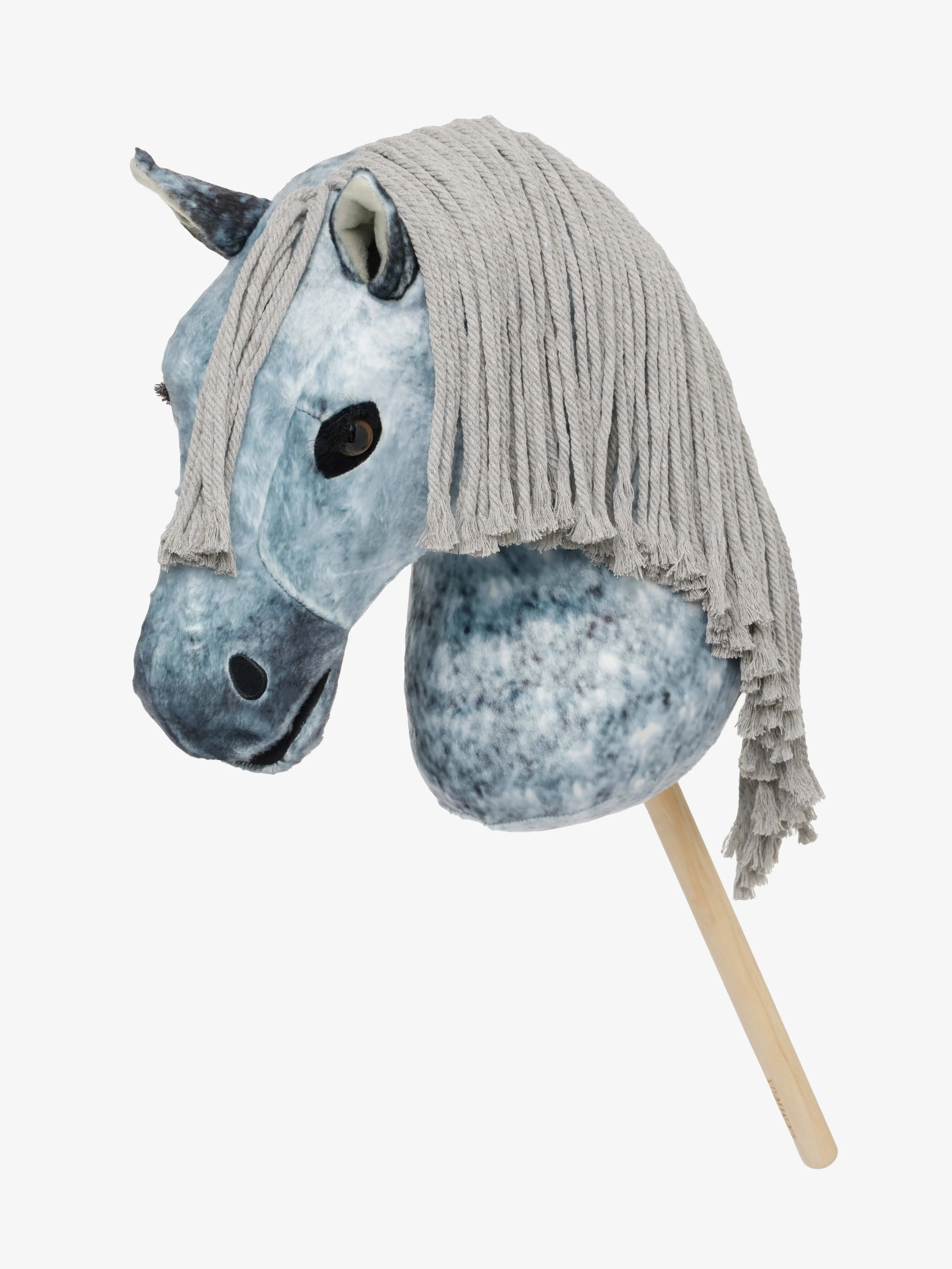 LeMieux Hobby Horse Dakota Appaloosa Noir Et Blanc - Tête Réaliste - Cheval Pour Enfants Dès 3 Ans