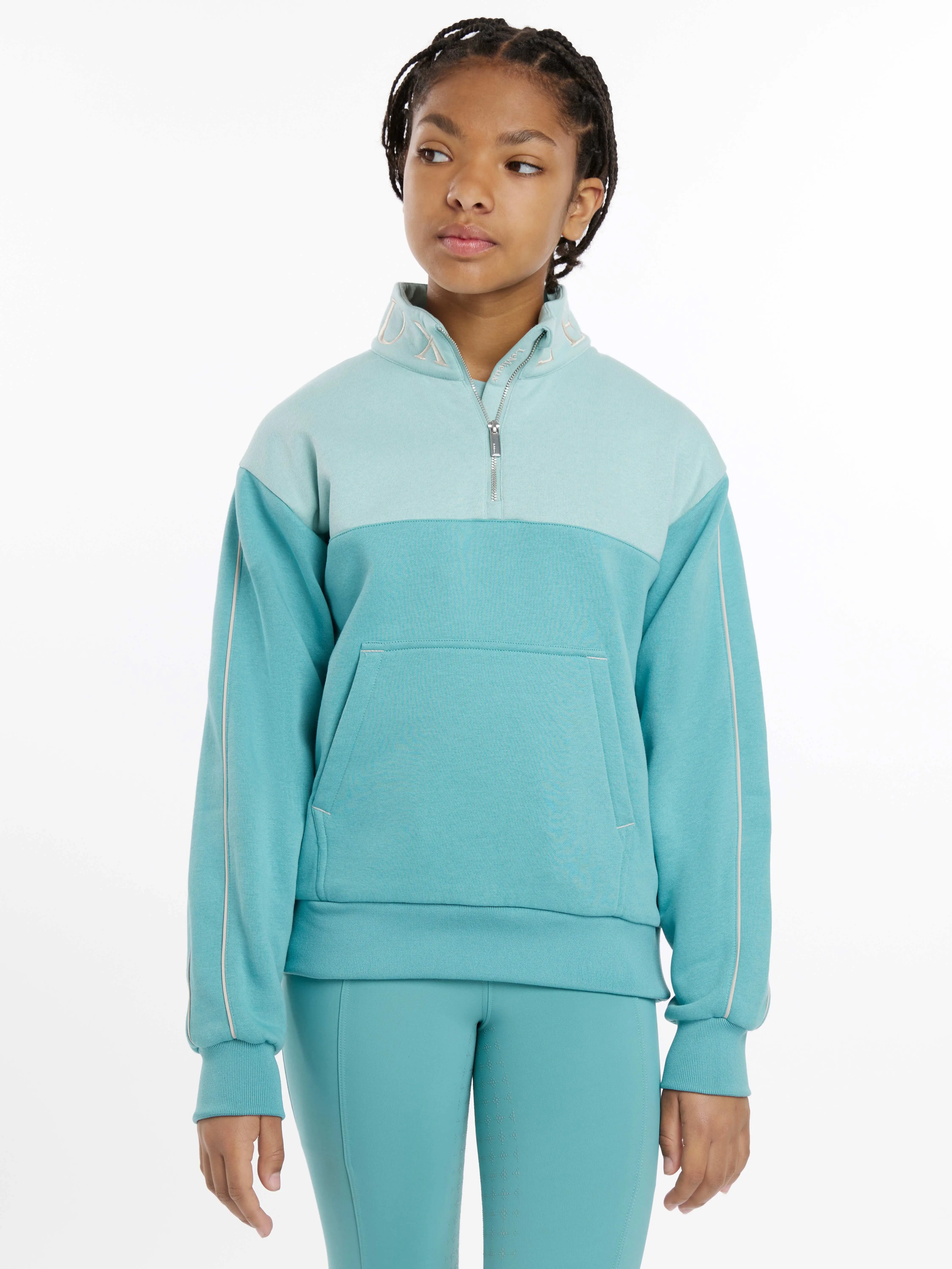 Sweat à Capuche Demi-Zippé LeMieux Young Rider Hettie - Neuf