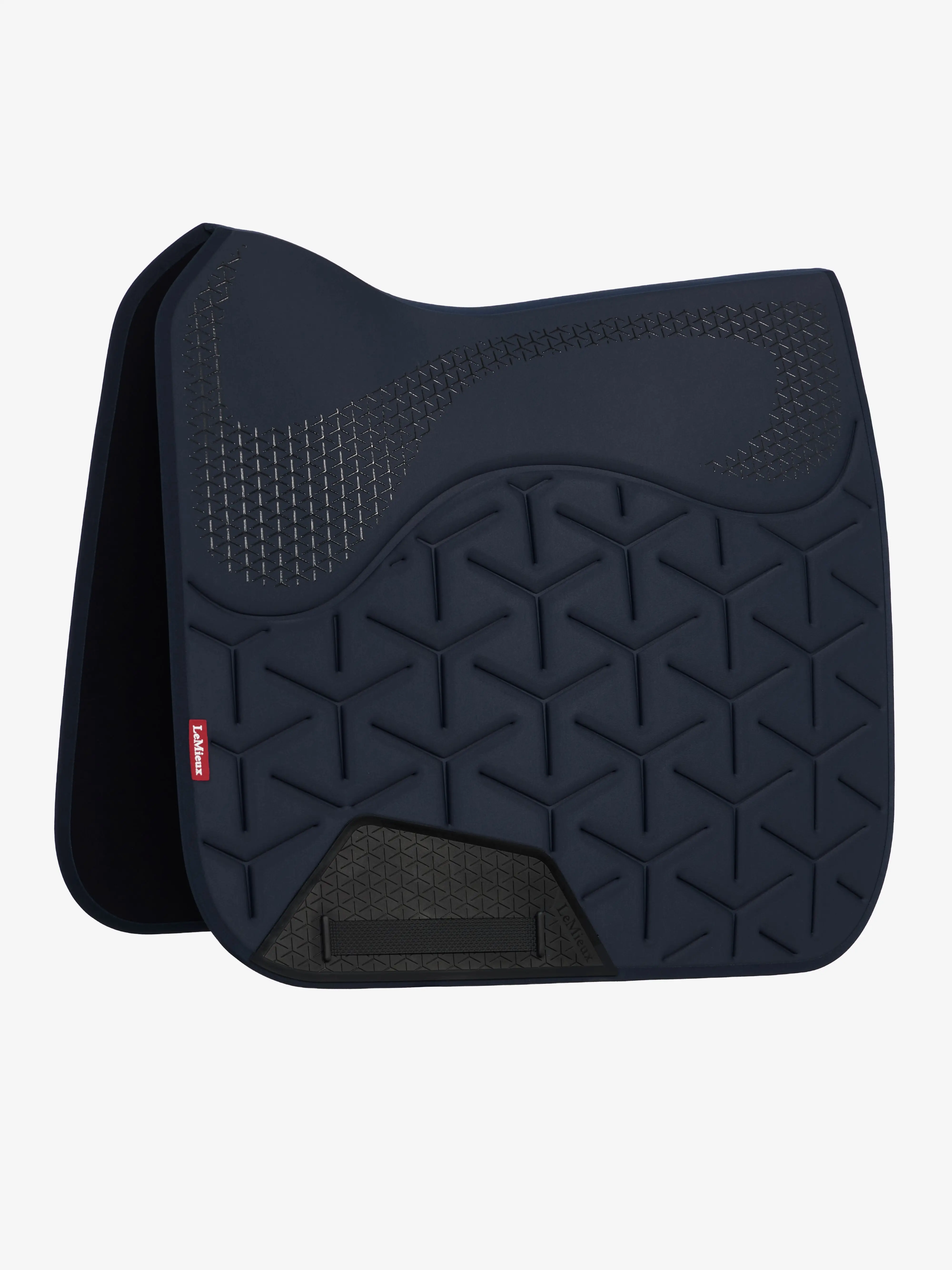 Tapis De Selle Dressage En Daim LeMieux Puissance - Noir, Doublure Bambou, Haute Garantie