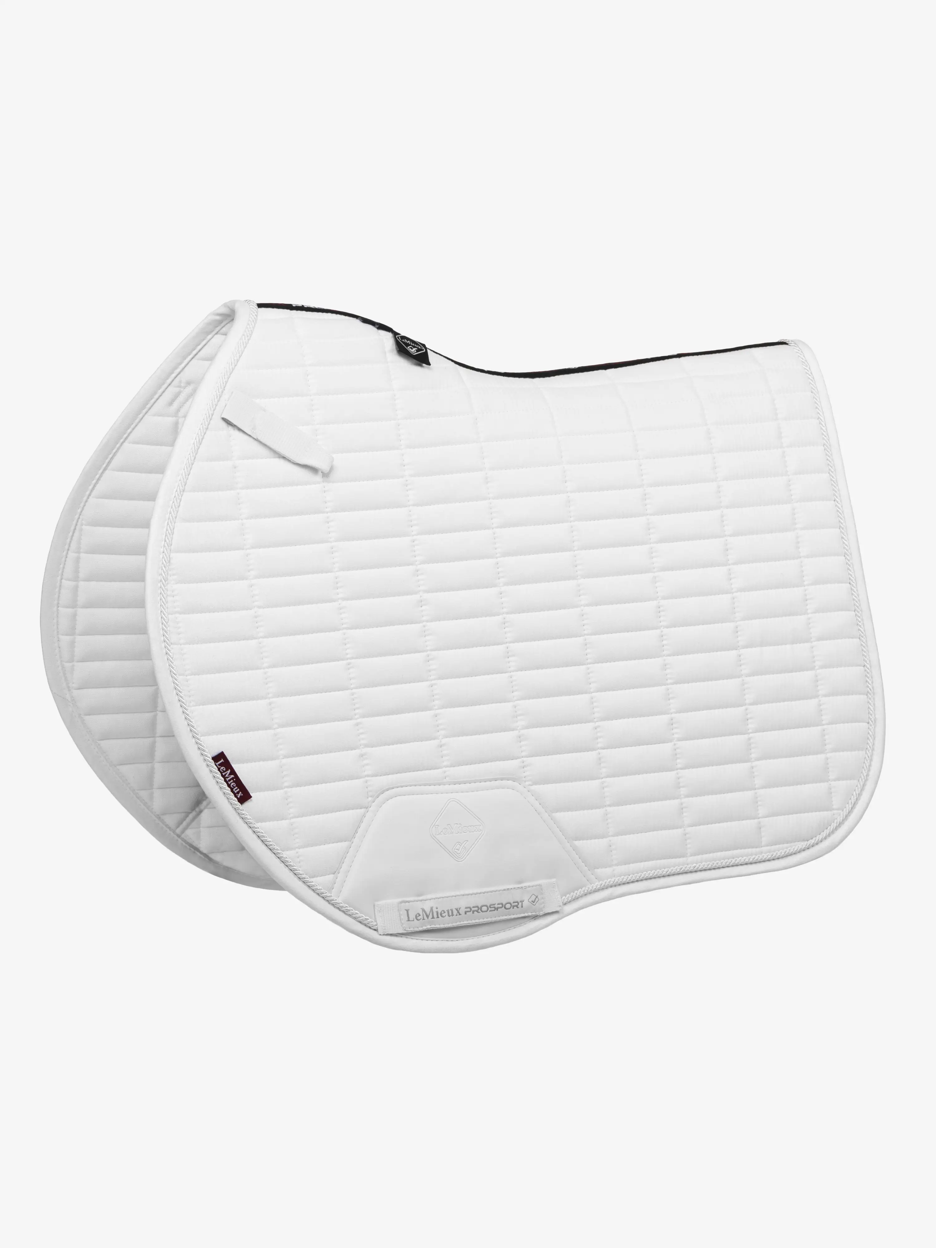 Sottosella Lemieux X-Grip In Silicone Per Salto, Taglia Large, Bianco
