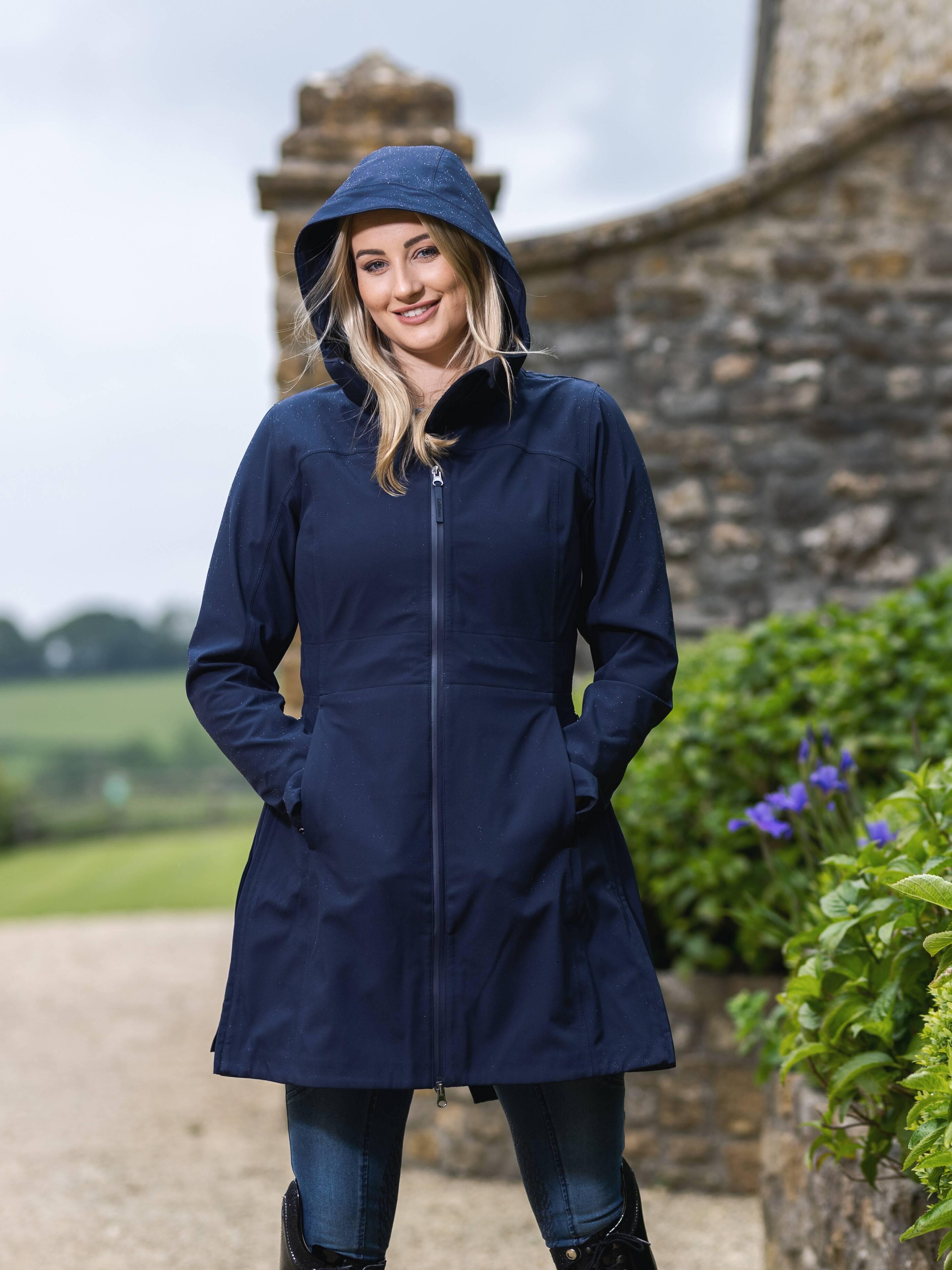 Maisie Lightweight Riding Jacket Navy New