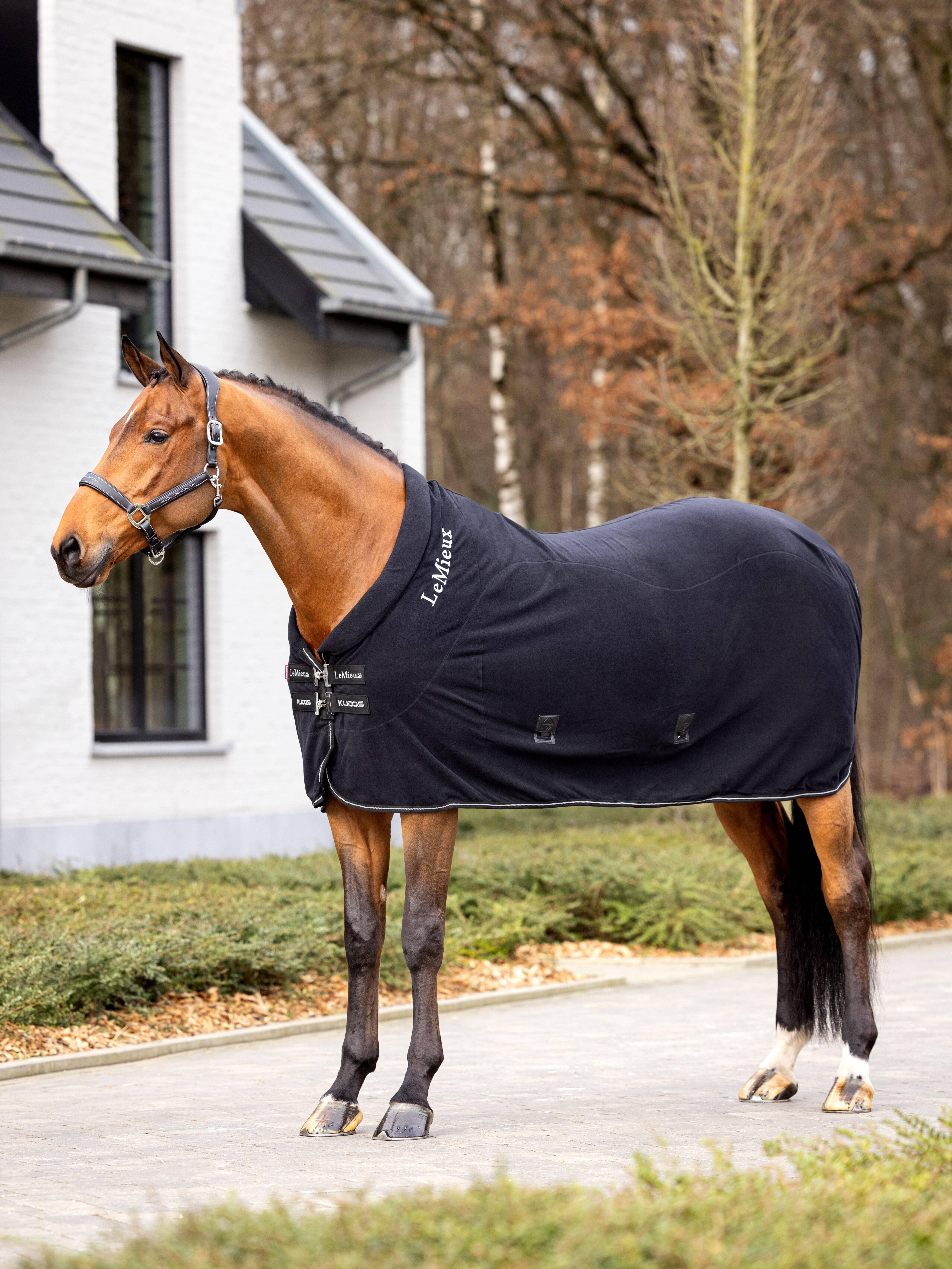 Kudos Fleece Cooler Blanket Black New