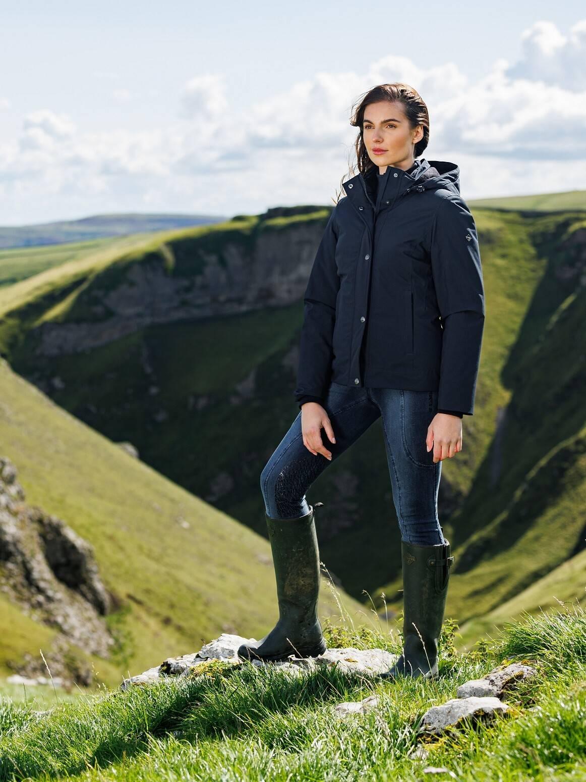 Trudave Botas De Lluvia De Goma Para Mujer, Botas De