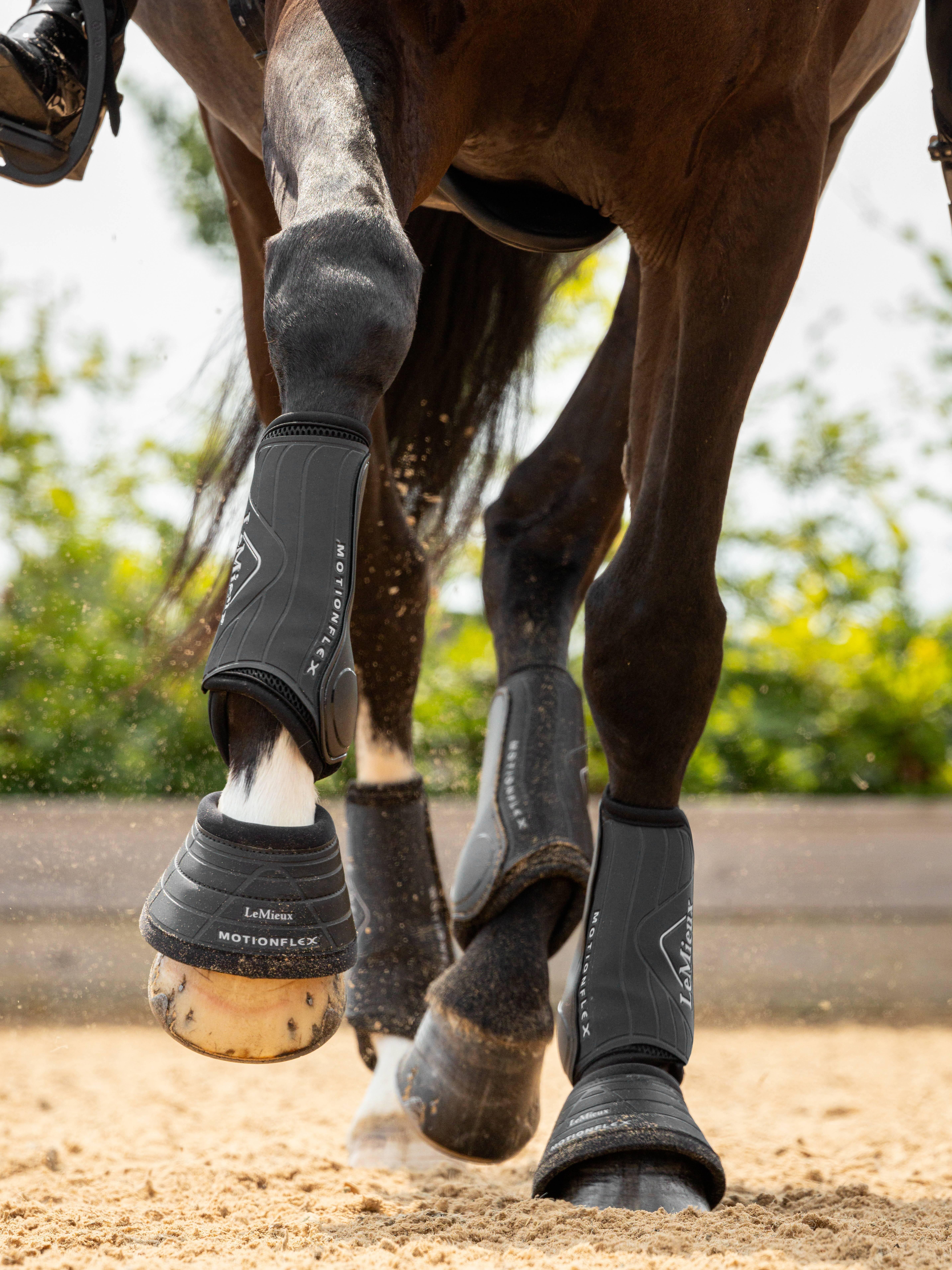 Bottes De Protection Le Mieux Motionflex Over Reach - Noir/Naturel - Taille Large