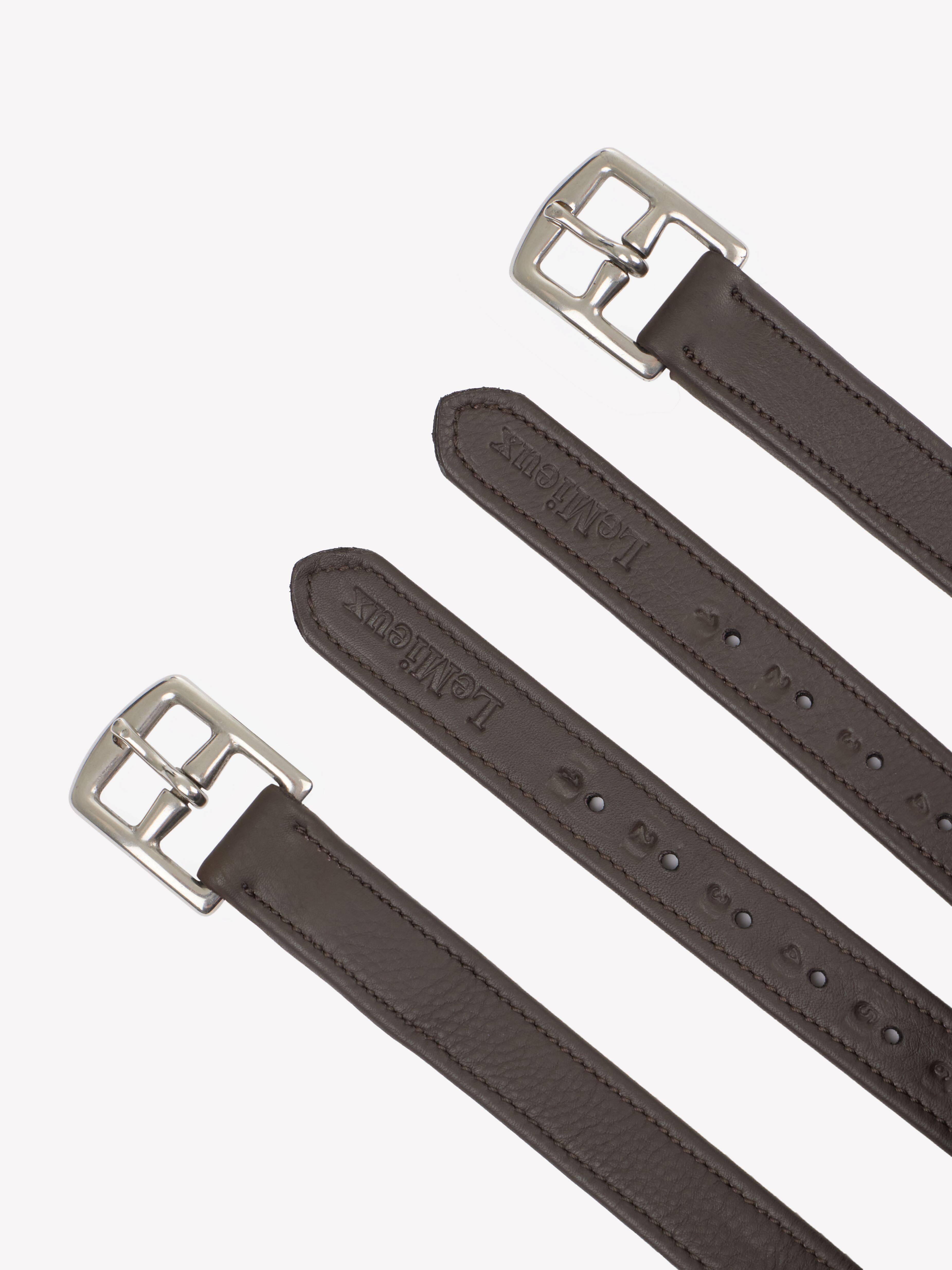 Étriers Passier Cuir Noir – Taille 60 – Occasion Bon état