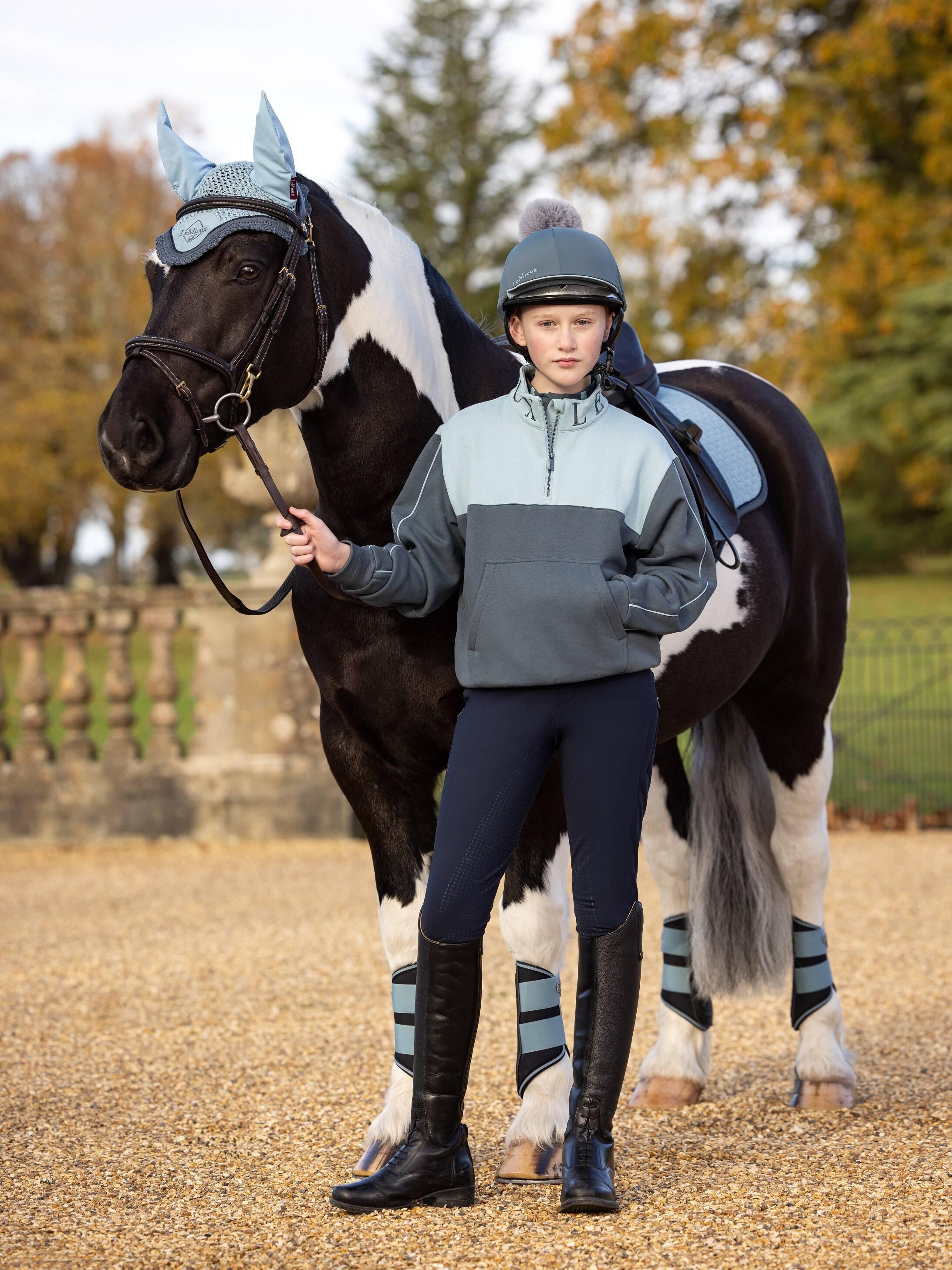 Sweat à capuche équitation Homme Swiss - Harcour - HARCOUR - Polaires