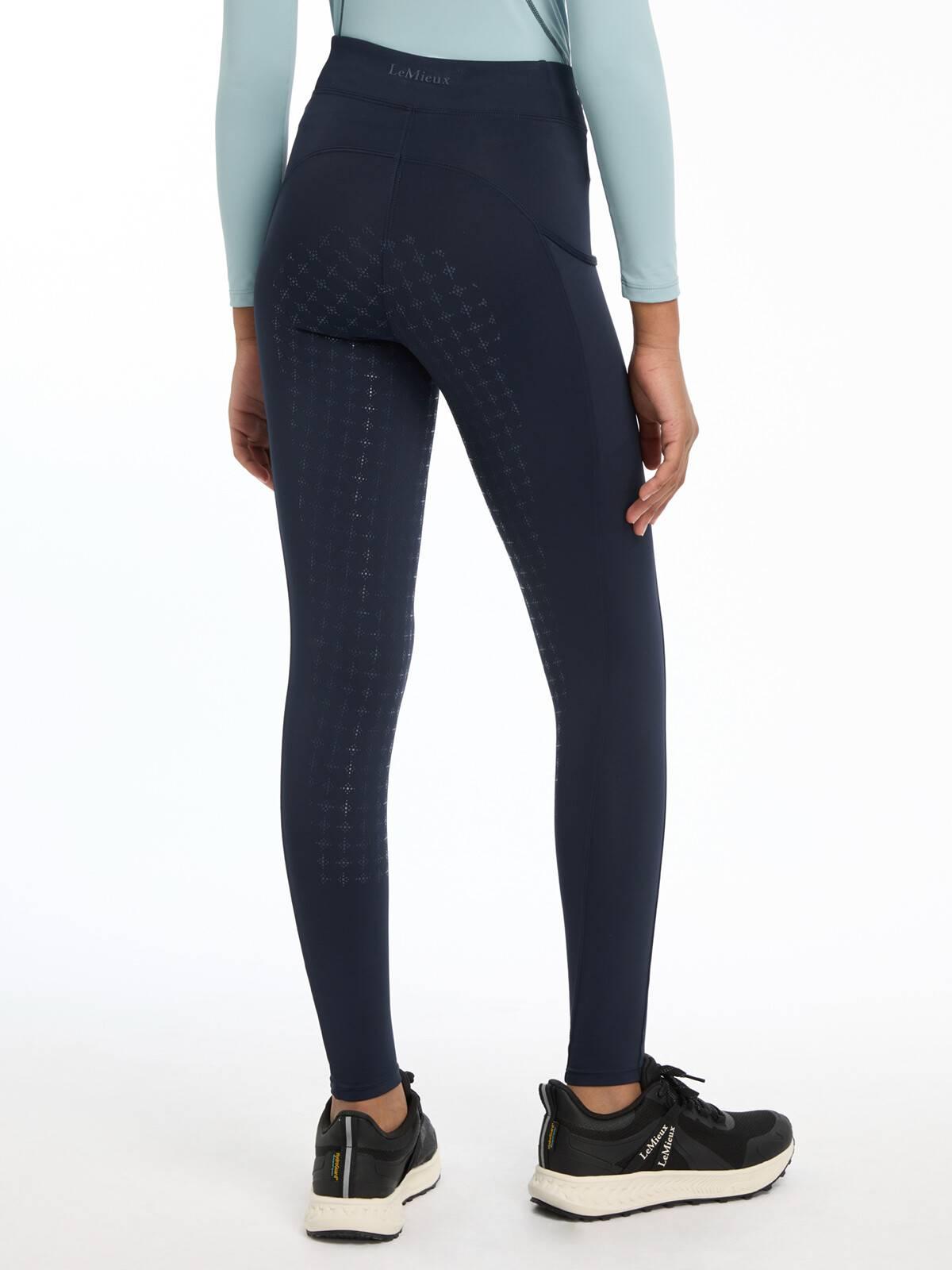 Culotte D'équitation Imperméable Lemieux Young Rider Drytex - Bleu Marine - NEUF
