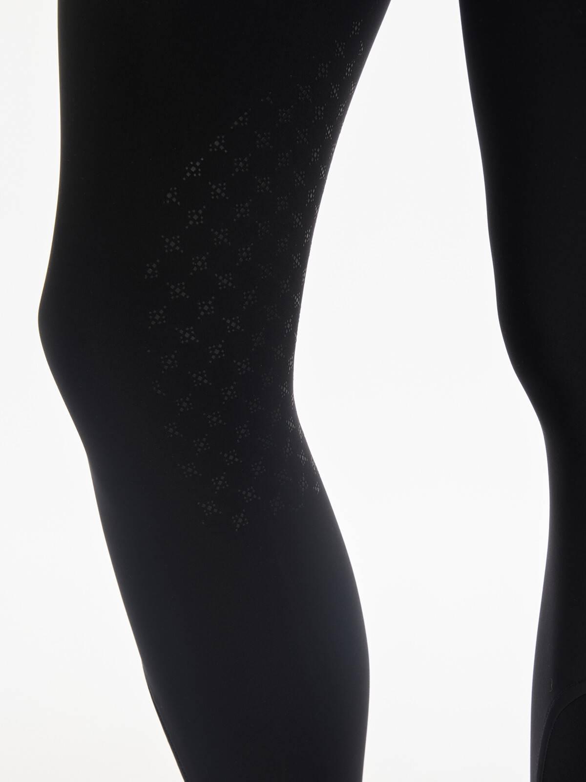 pantalon d'équitation femme en tissu technique avec grip genou EQUESTRO | Decathlon