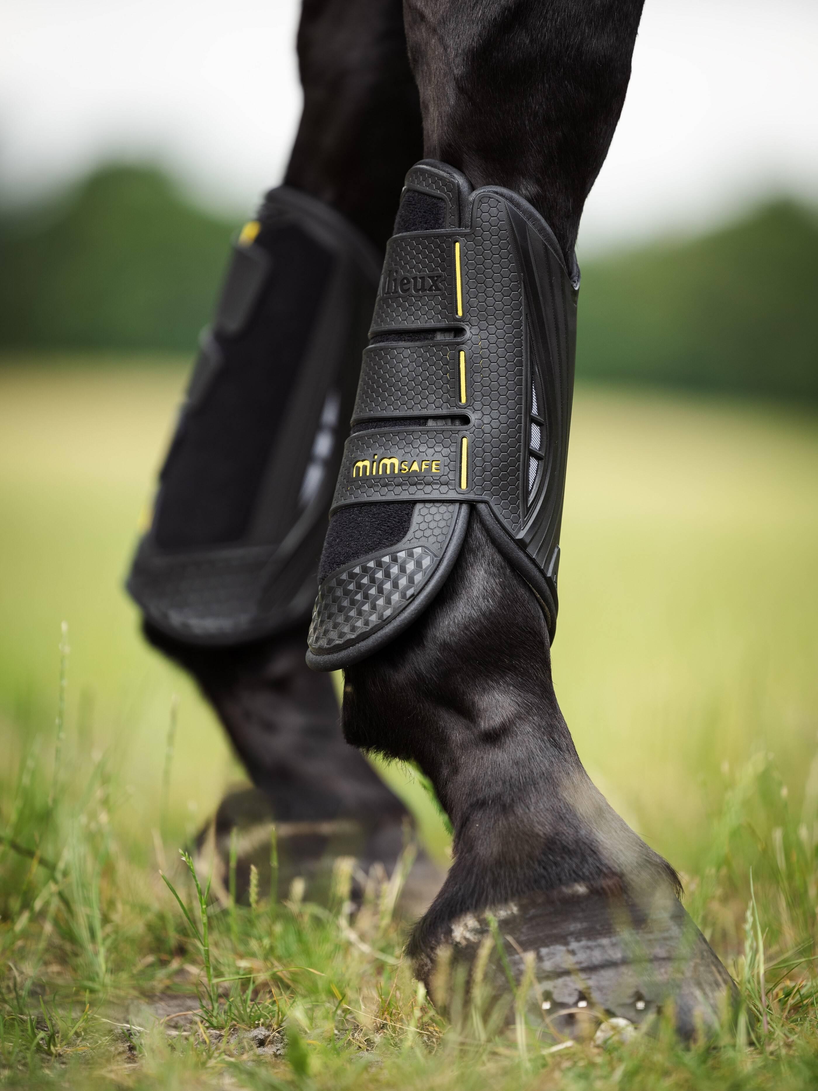 MIEUX☆ MIMsafe XC Boot Front Black Horse