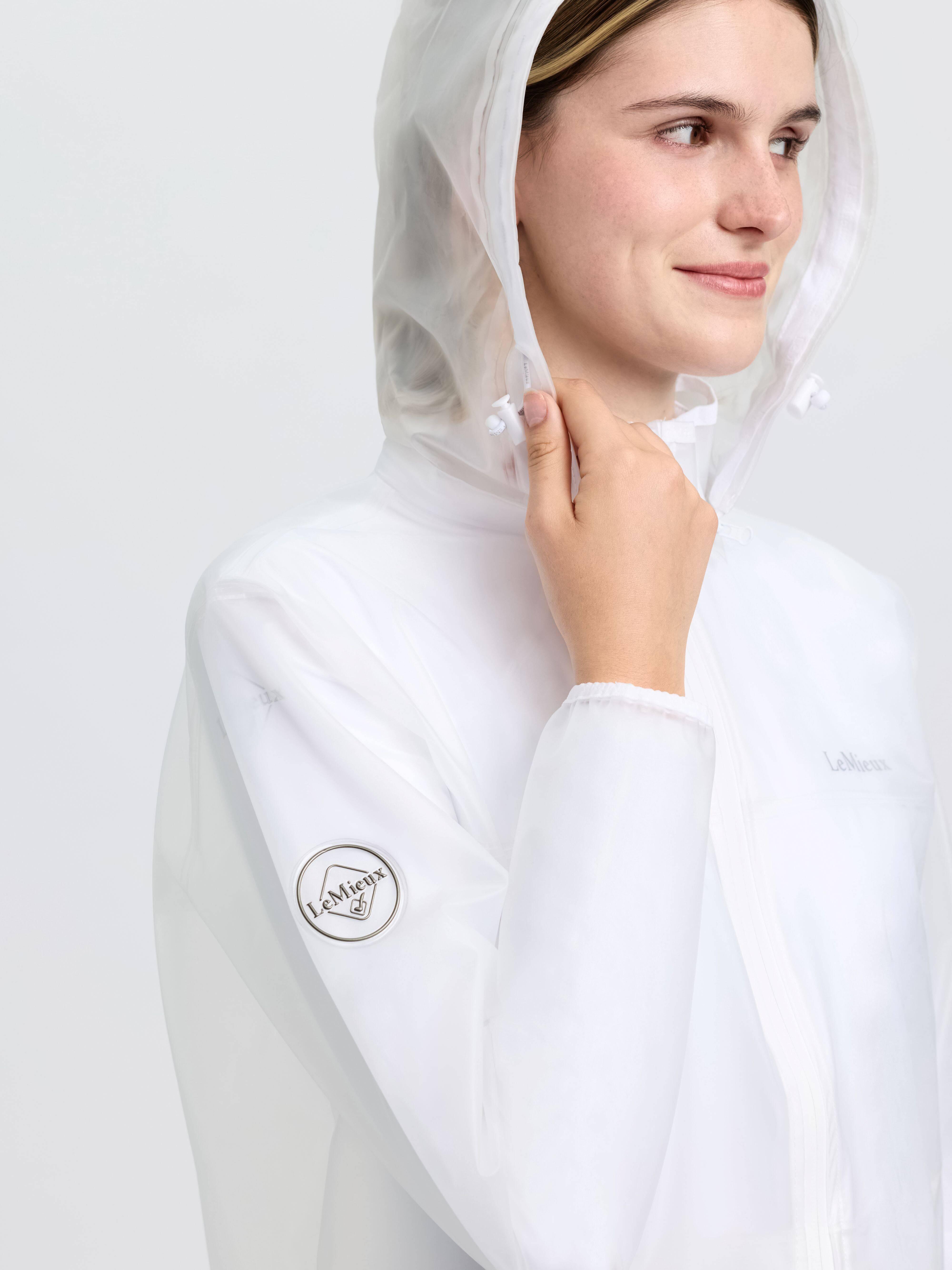かなみん】gypsophila Clear Blouson White かなみん】gypsophila