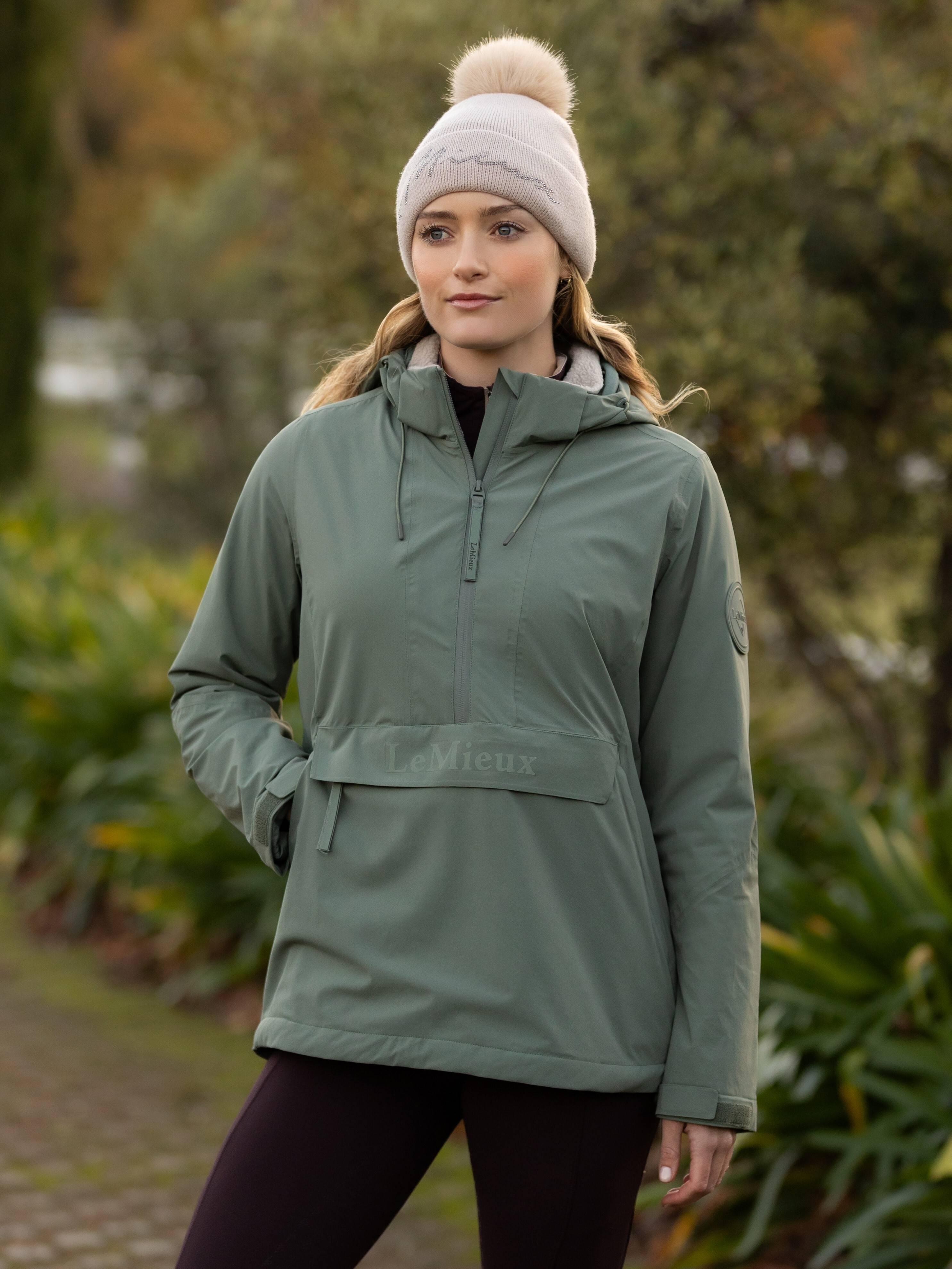 Phoebe Half Zip Waterproof Anorak Rosemary Outlet