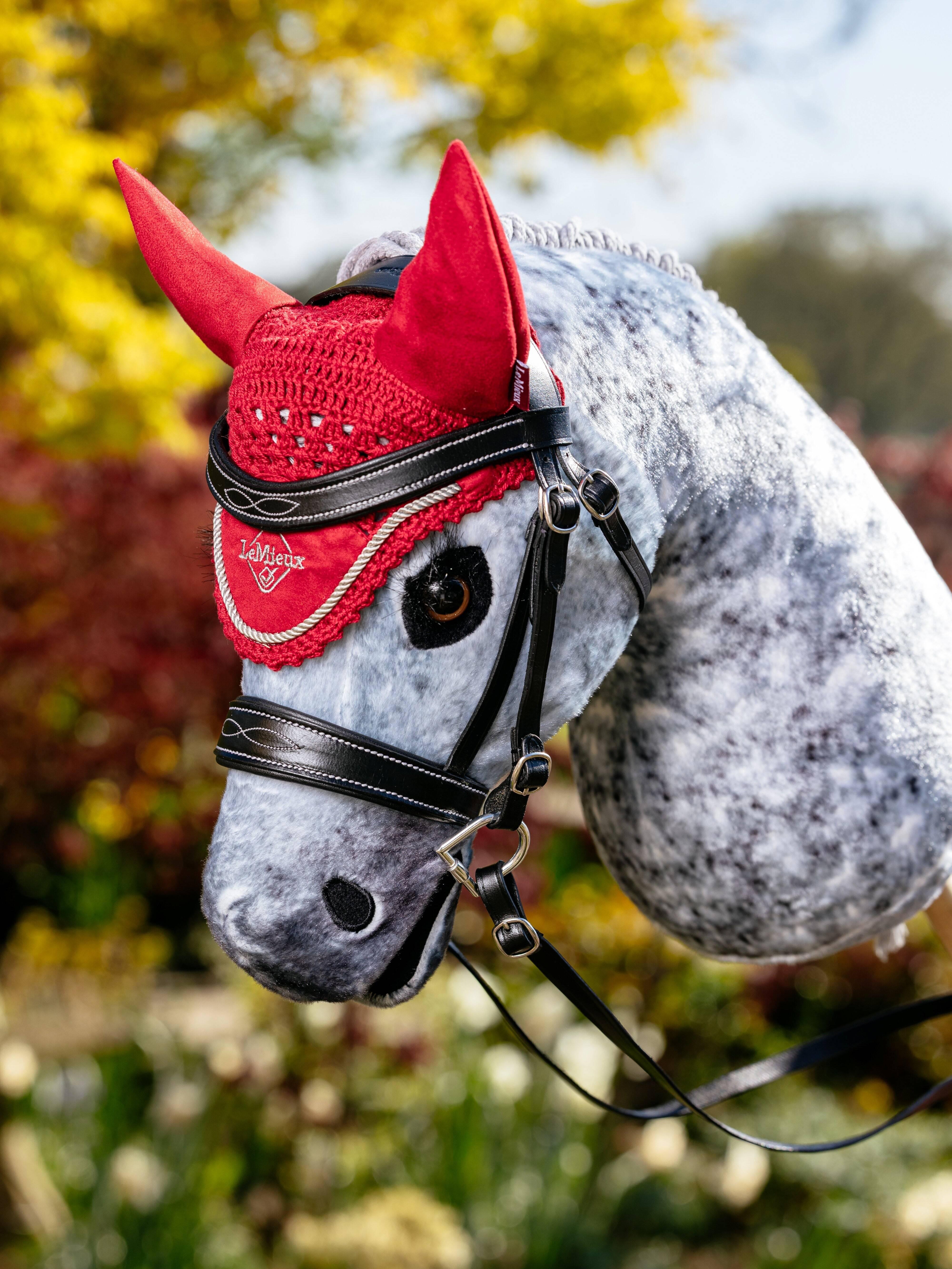 Mini Capuche Anti-mouches Lemieux Pour Cheval - Couleur Fougère - Neuf