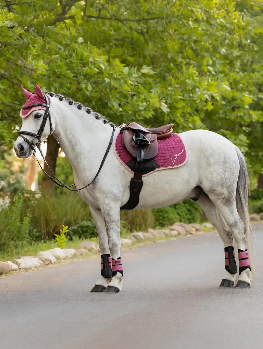 Lemieux Mini Daim CC Carré – Rose Française, Taille Extra Petit, Neuf
