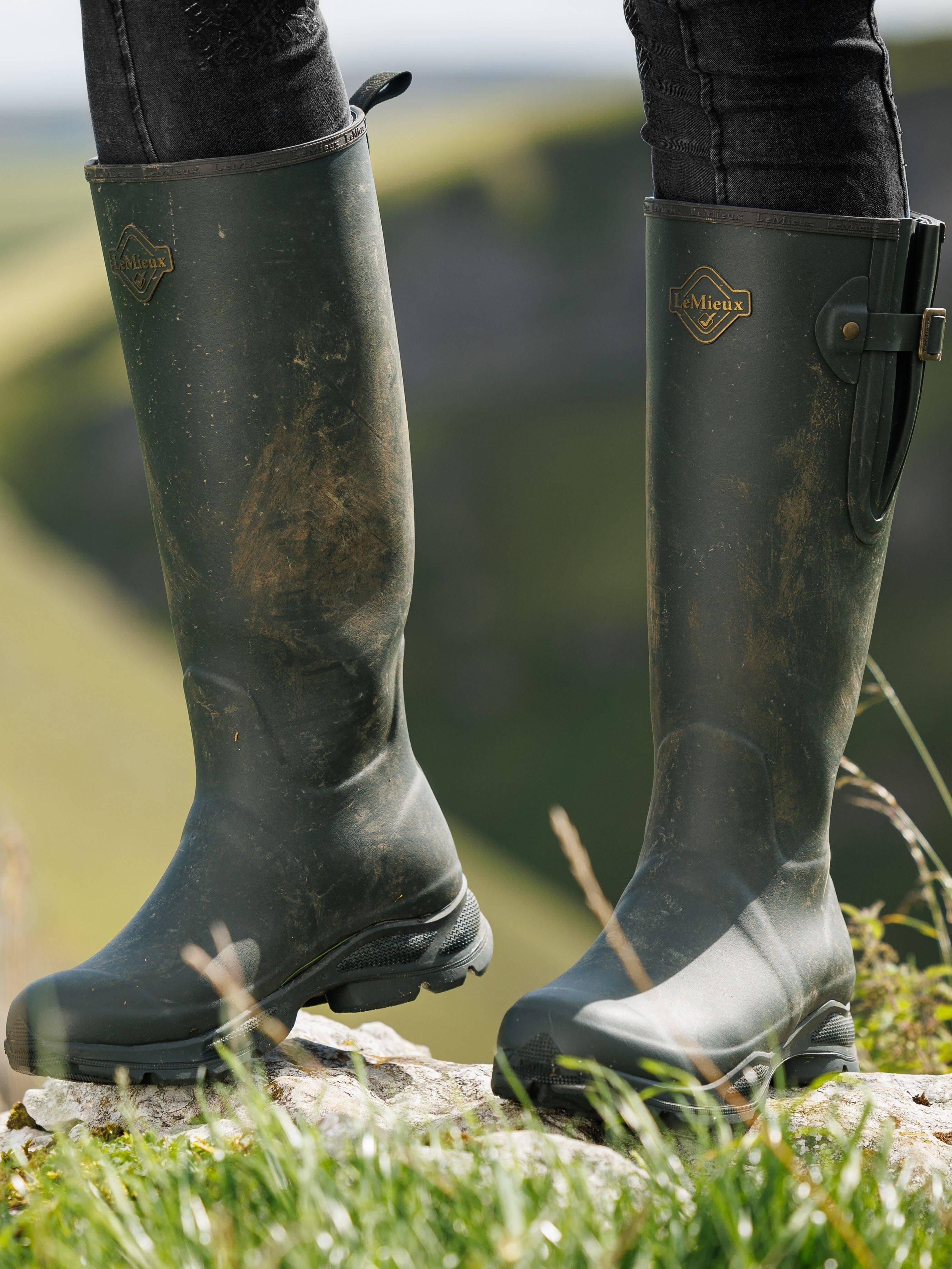 Ultra Stride Wellington Boots Oak Clothing