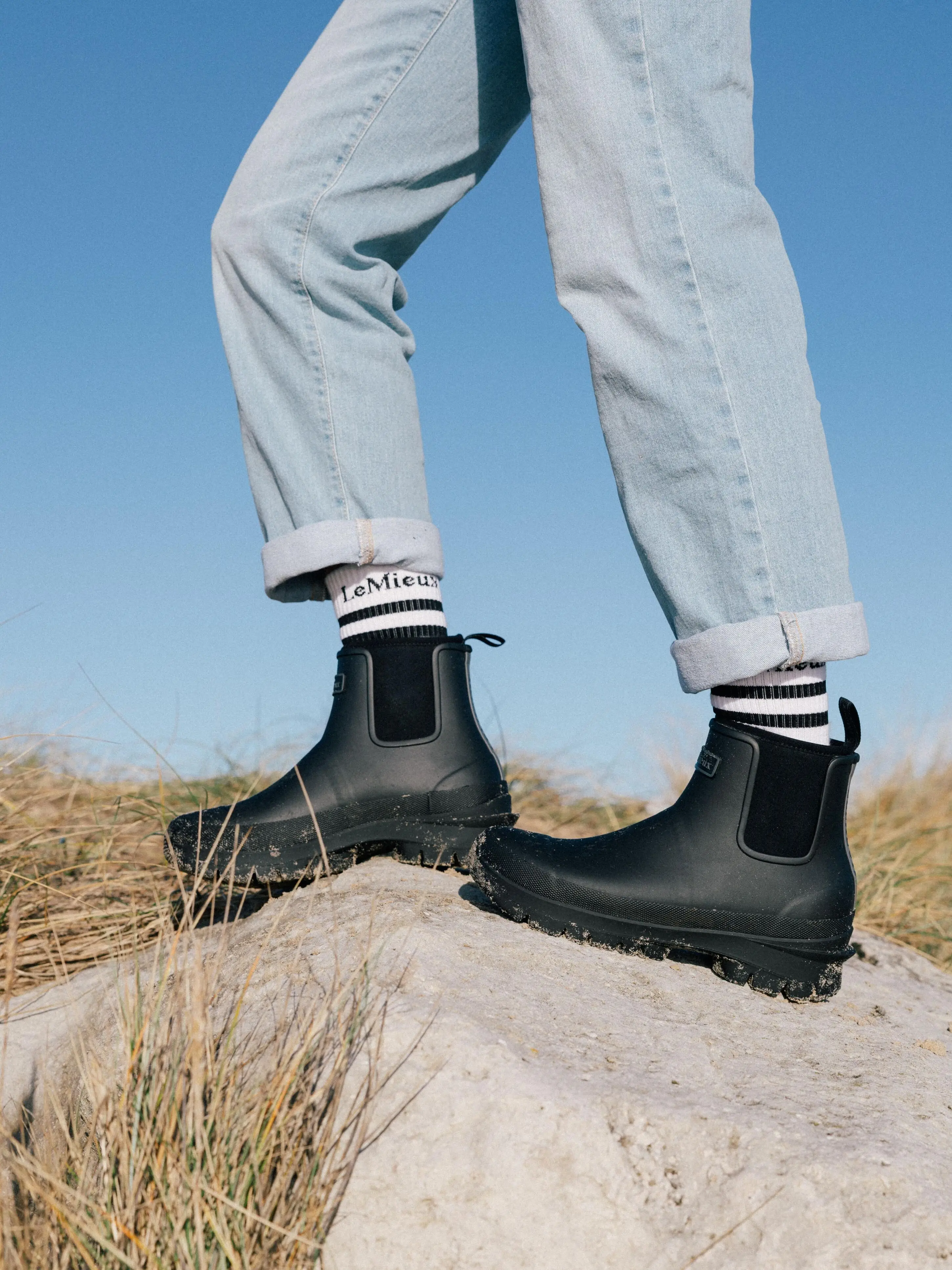 Hunter Black Chelsea Welly Boots Bramshaw Chelsea Welly  display picture 1