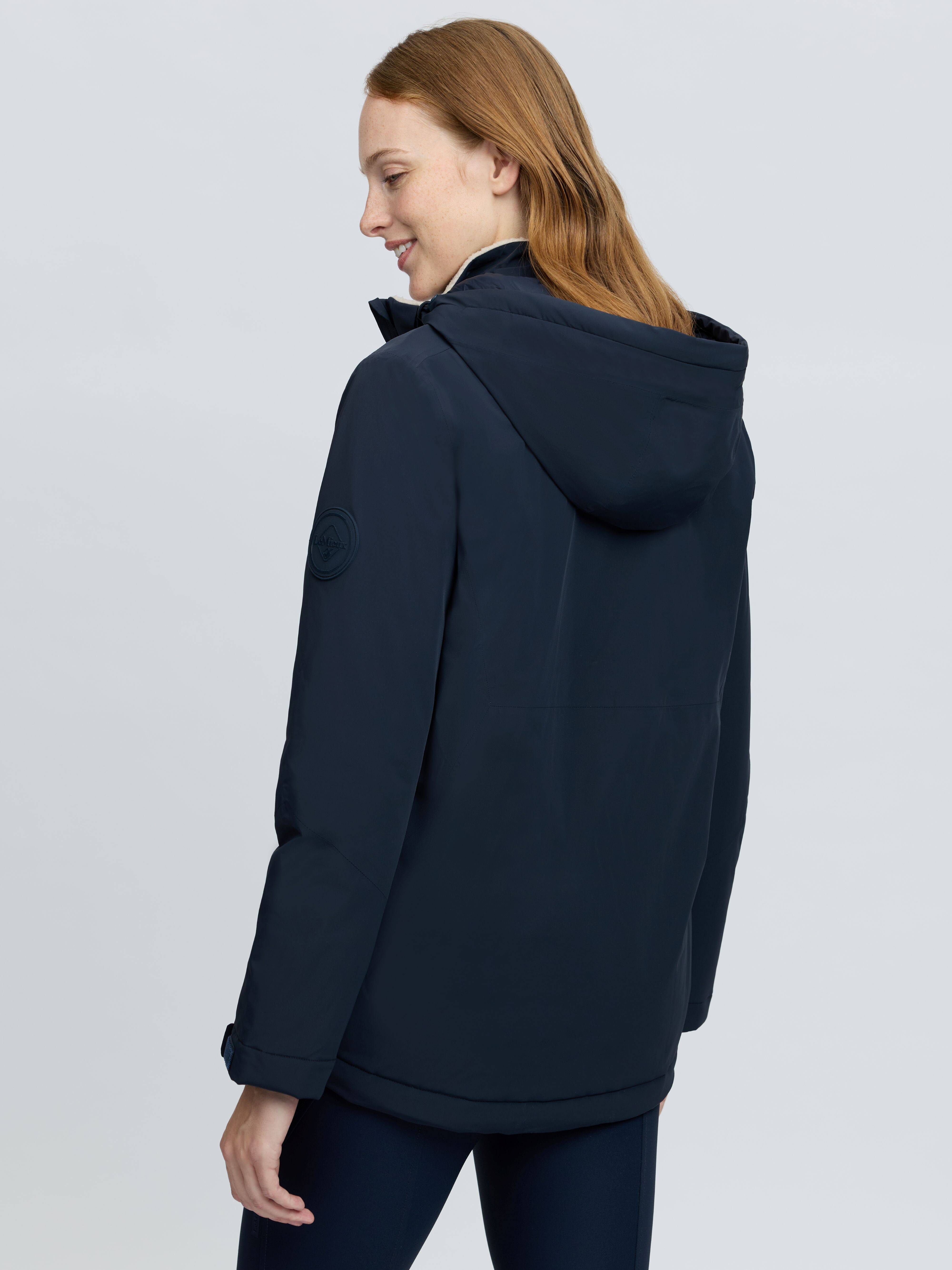 Phoebe Half Zip Waterproof Anorak Navy Clothing