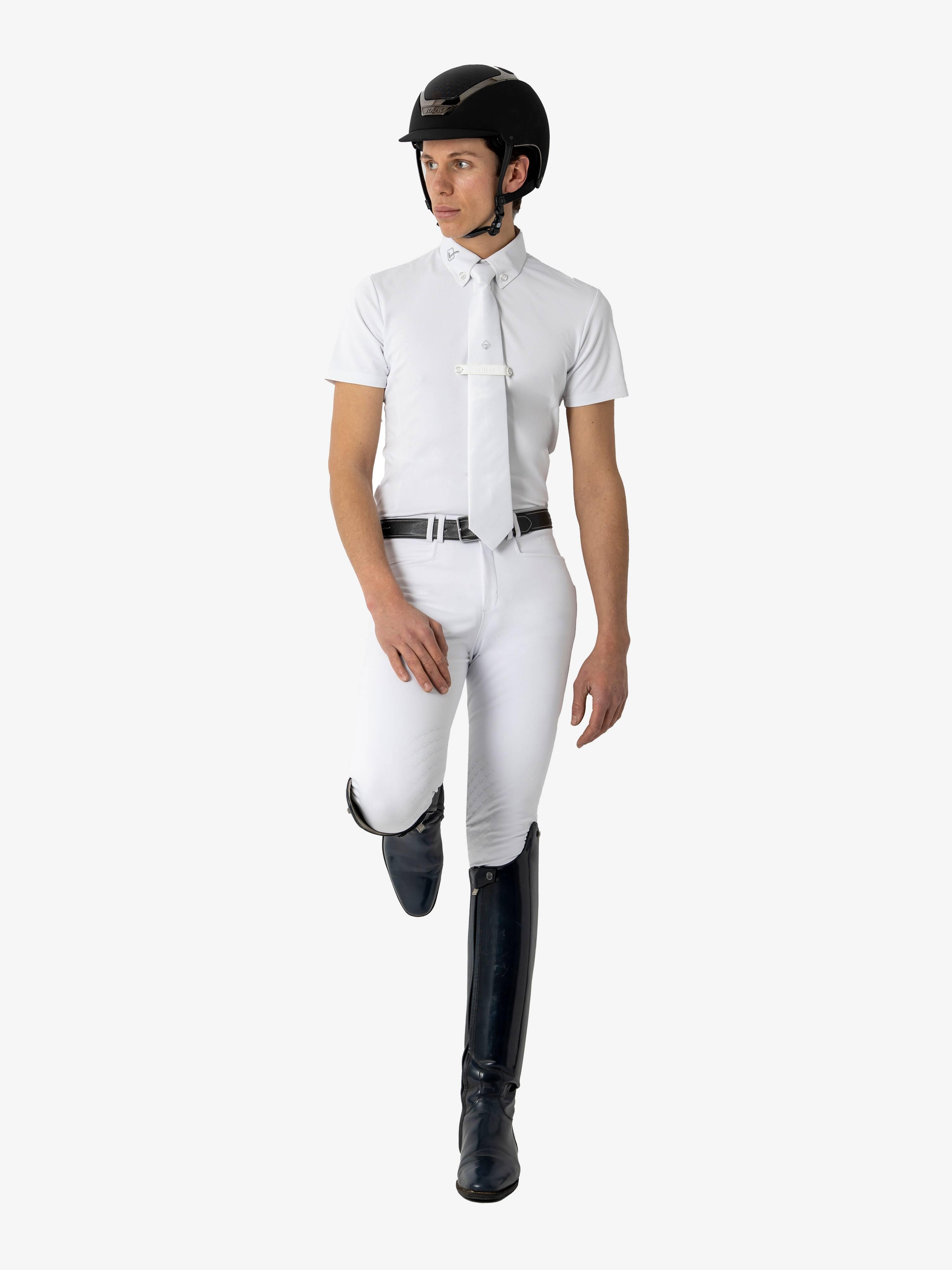Buy the Le Mieux Monsieur Men's Navy Breeches | Online for Equine